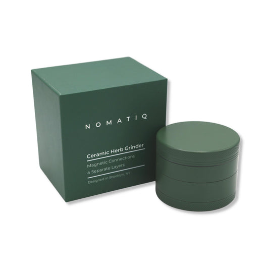 Ceramic 4 - piece Grinder (Green) - PuffoShop