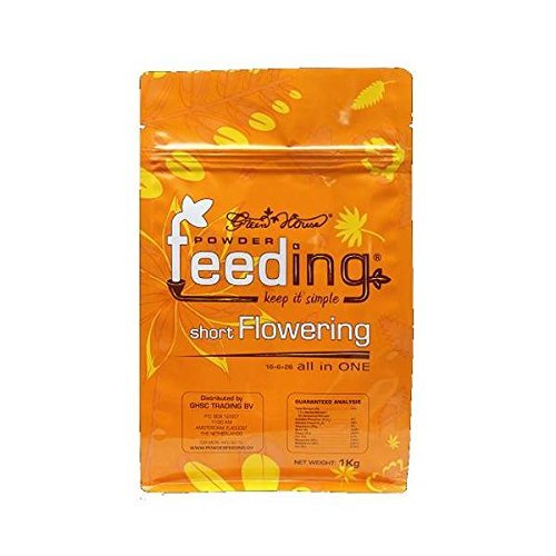 Green House - Short Flowering Powder Feeding - Odżywianie w proszku - 1Kg - PuffoShop