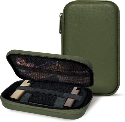 Bezwonna walizka do przechowywania z 4 tubkami, zestaw prezentowy Grinder Box Premium Stash Box, lekarstwo, pojemnik do przechowywania, mieści się w torbie, idealna w podróży (20 x 11 x 3 cm - PuffoShop