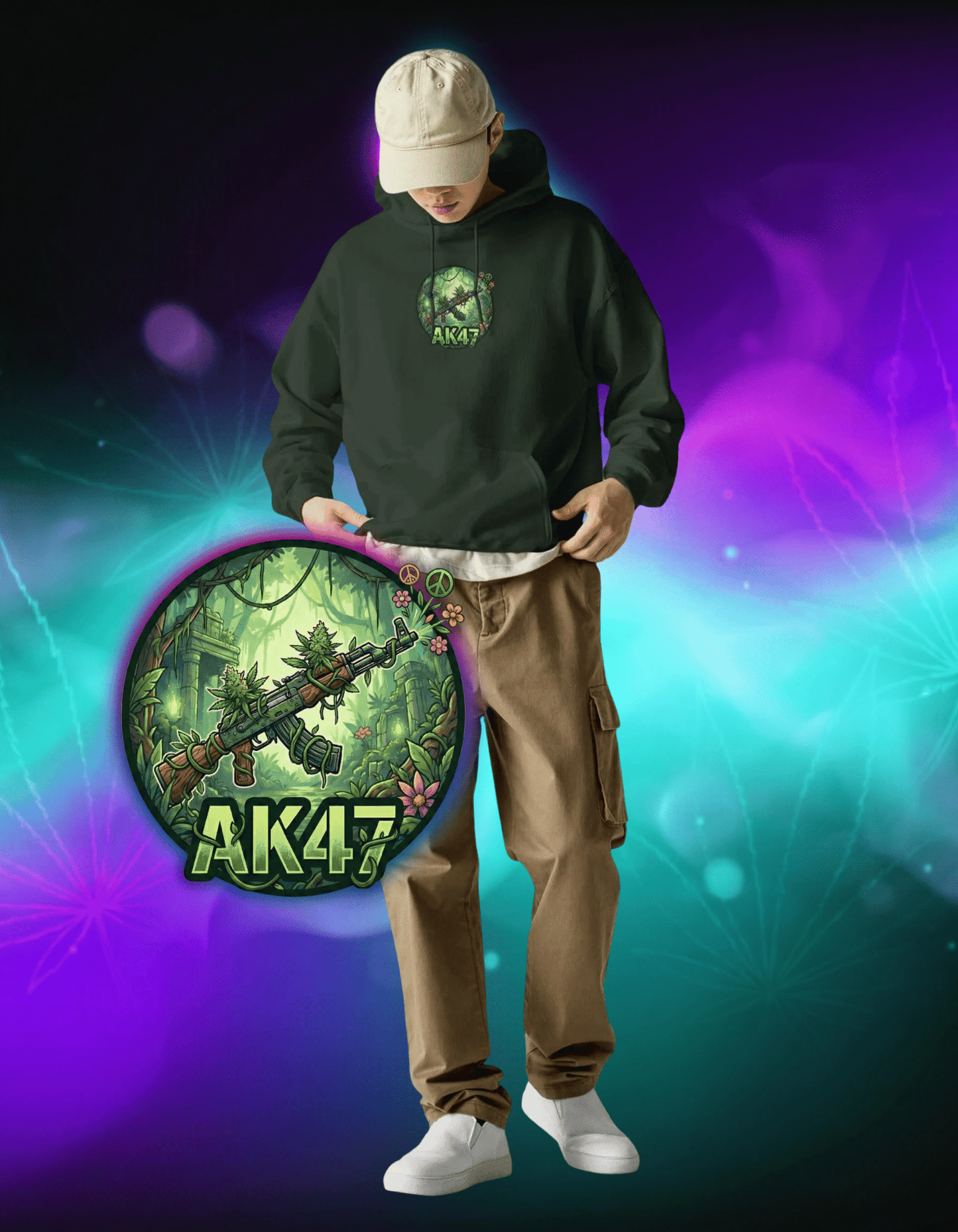 Bluza AK - 47 Strain | Puffo – Premium Unisex Hoodie - PuffoShop