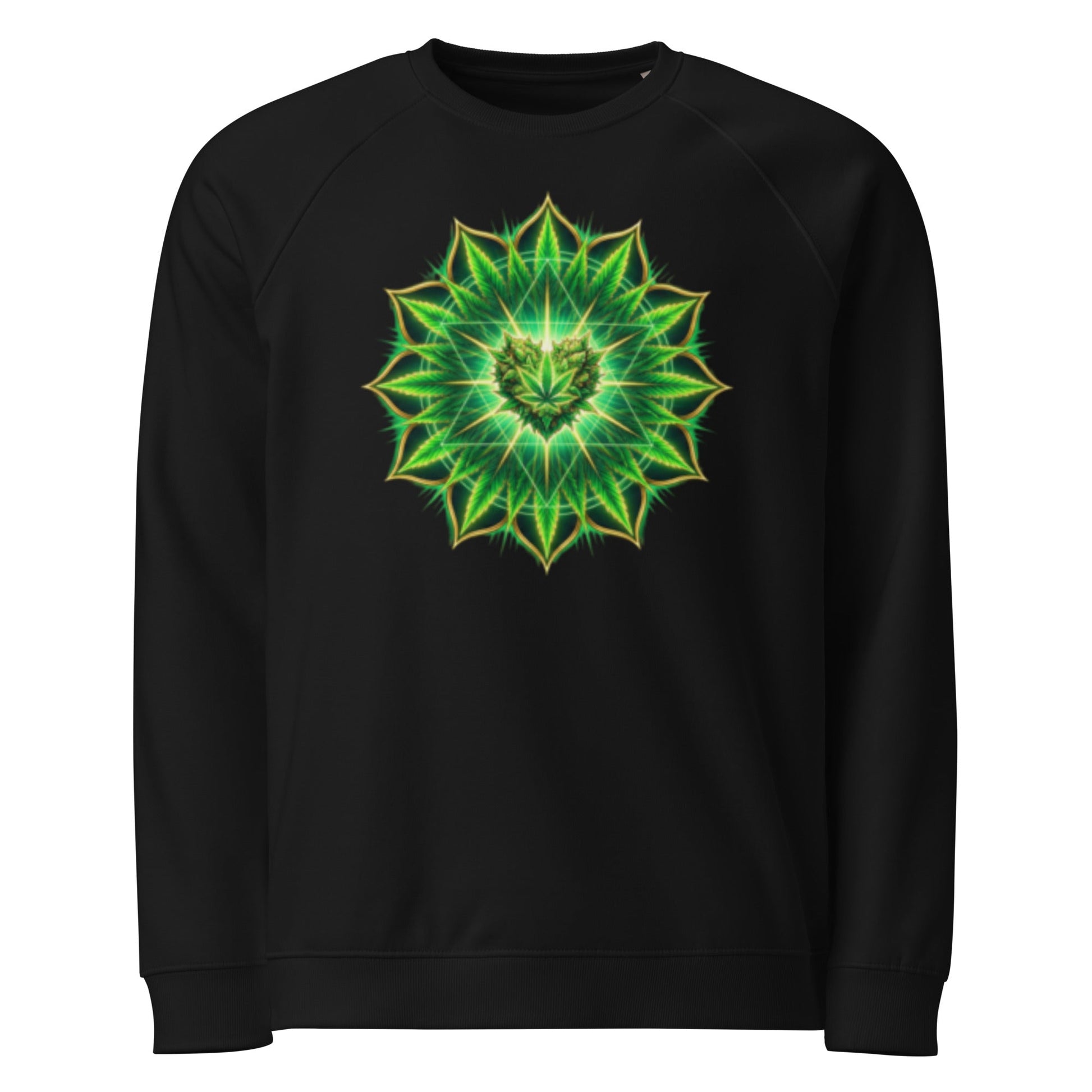🌿 Bluza Organiczna Raglan Mandala | Unisex – PuffoShop - PuffoShop