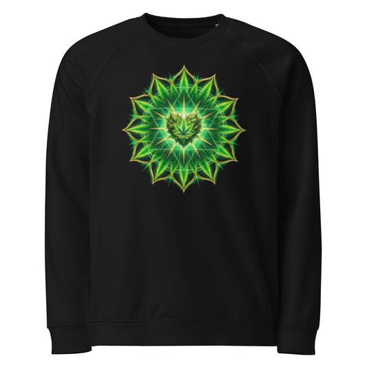 🌿 Bluza Organiczna Raglan Mandala | Unisex – PuffoShop - PuffoShop