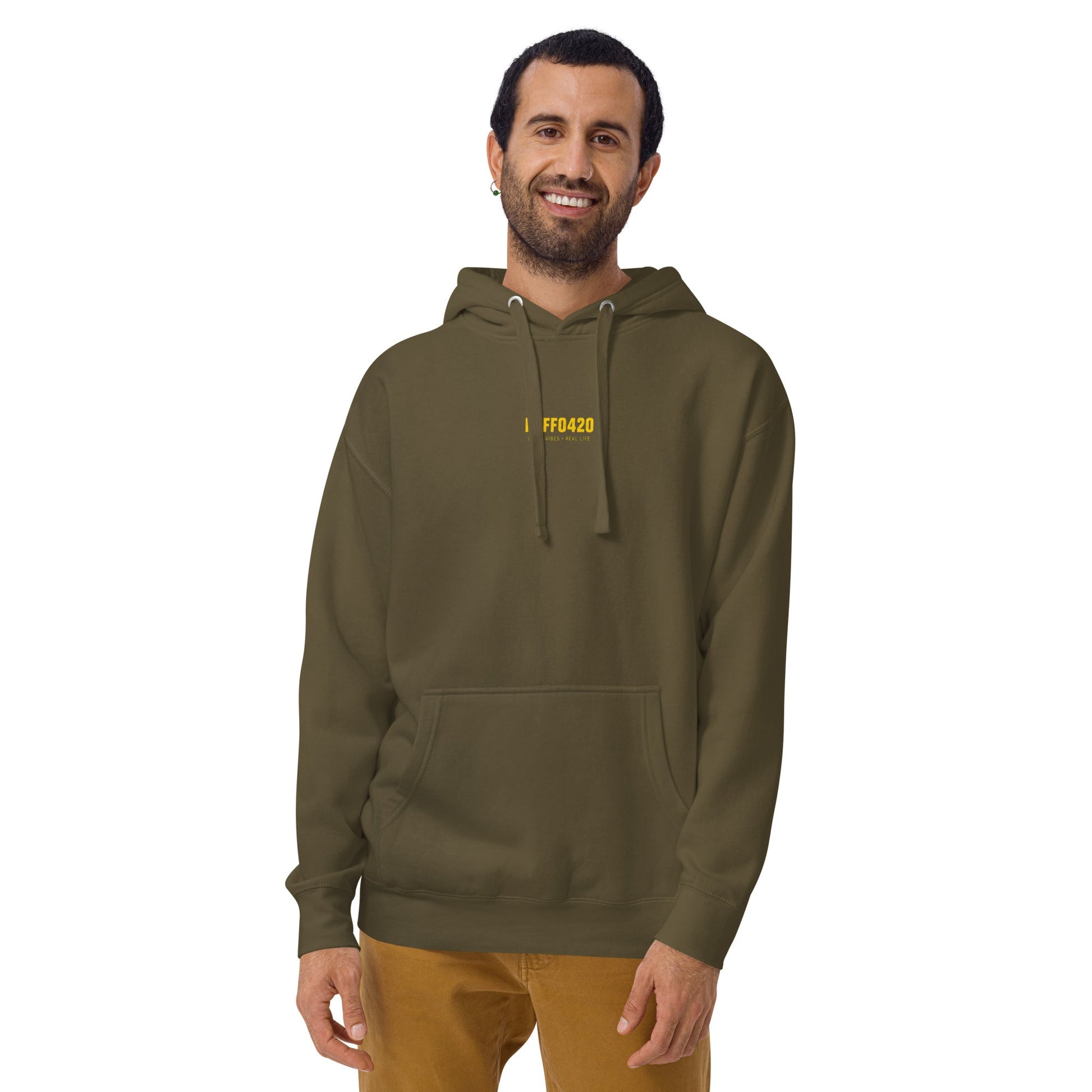 🔥 Bluza z Kapturem PUFFO420 – Legal Vibes • Real Life - PuffoShop