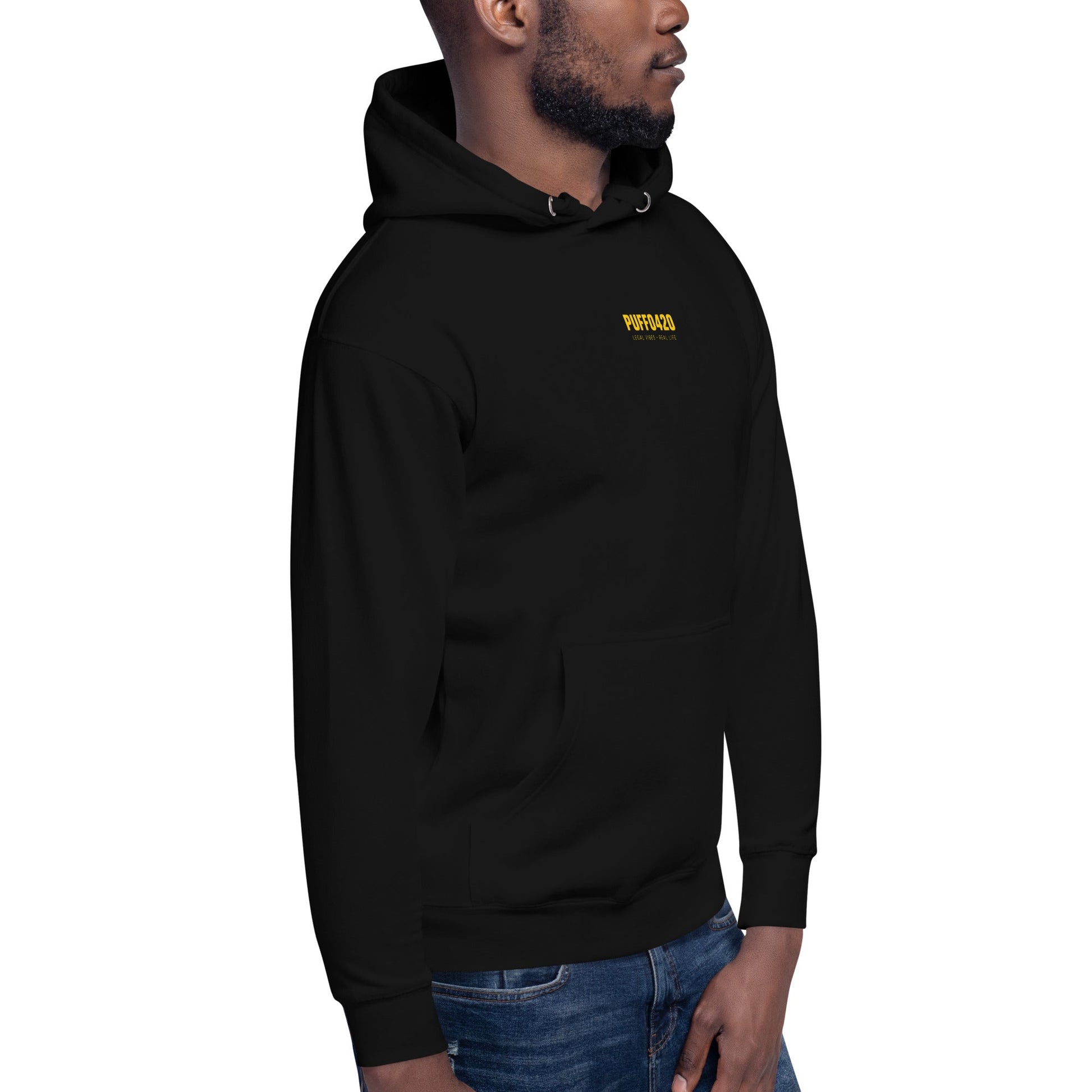 🔥 Bluza z Kapturem PUFFO420 – Legal Vibes • Real Life - PuffoShop