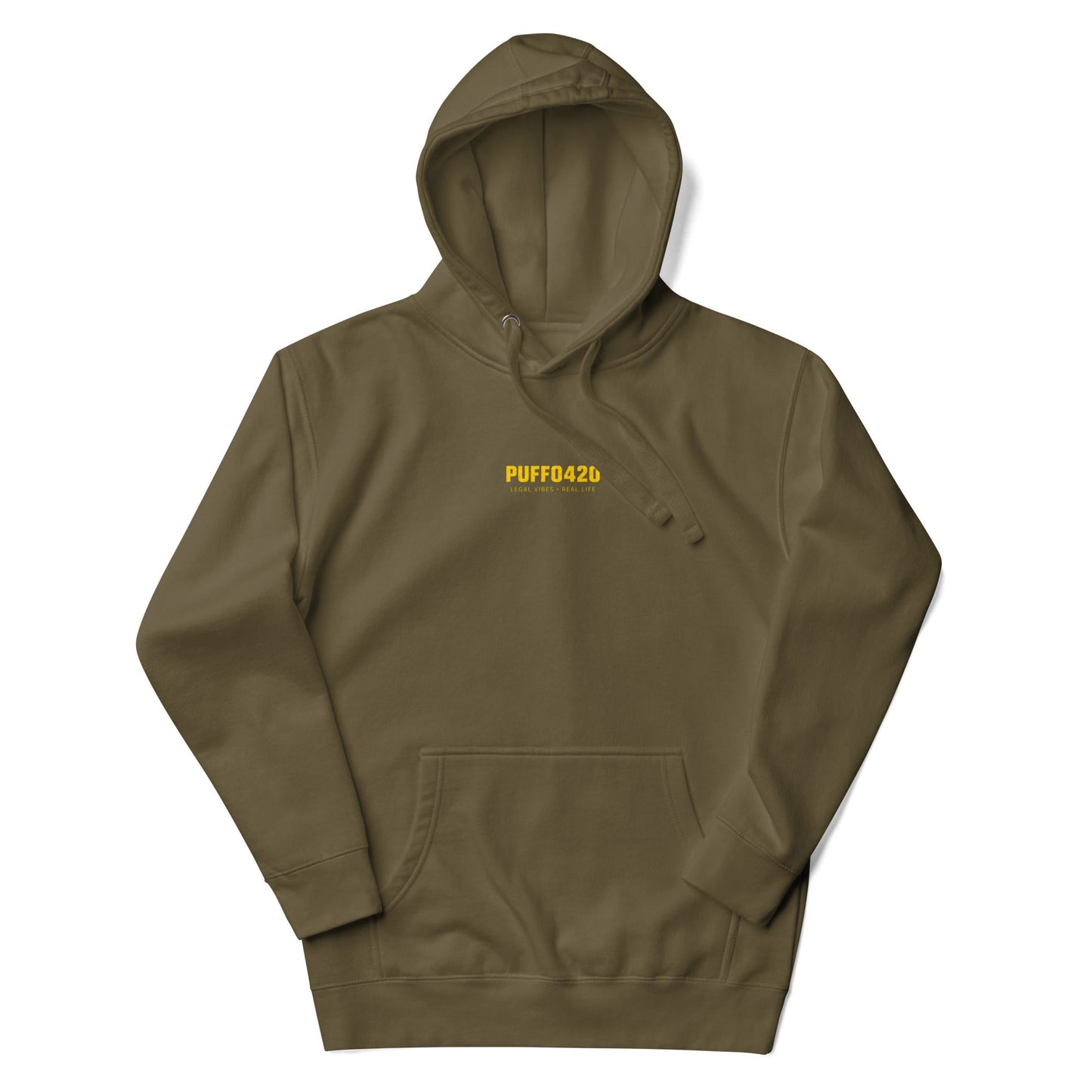 🔥 Bluza z Kapturem PUFFO420 – Legal Vibes • Real Life - PuffoShop