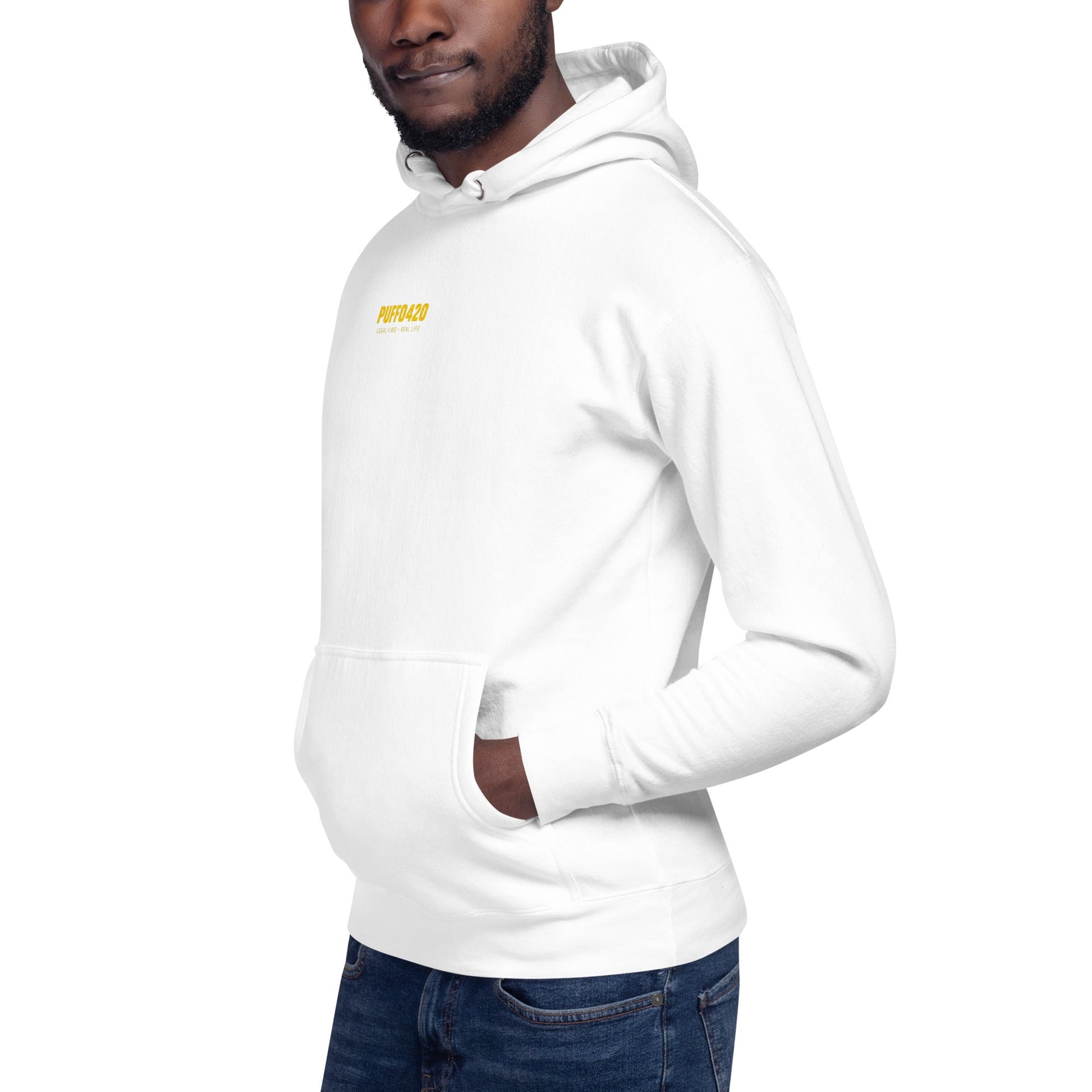 🔥 Bluza z Kapturem PUFFO420 – Legal Vibes • Real Life - PuffoShop