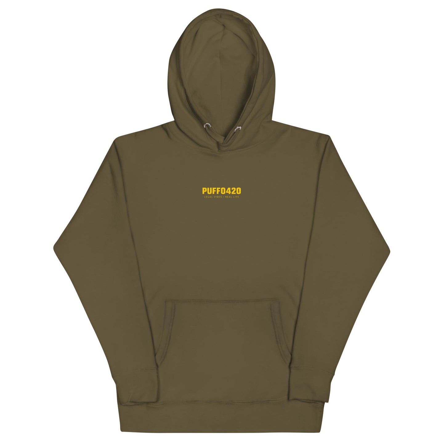 🔥 Bluza z Kapturem PUFFO420 – Legal Vibes • Real Life - PuffoShop