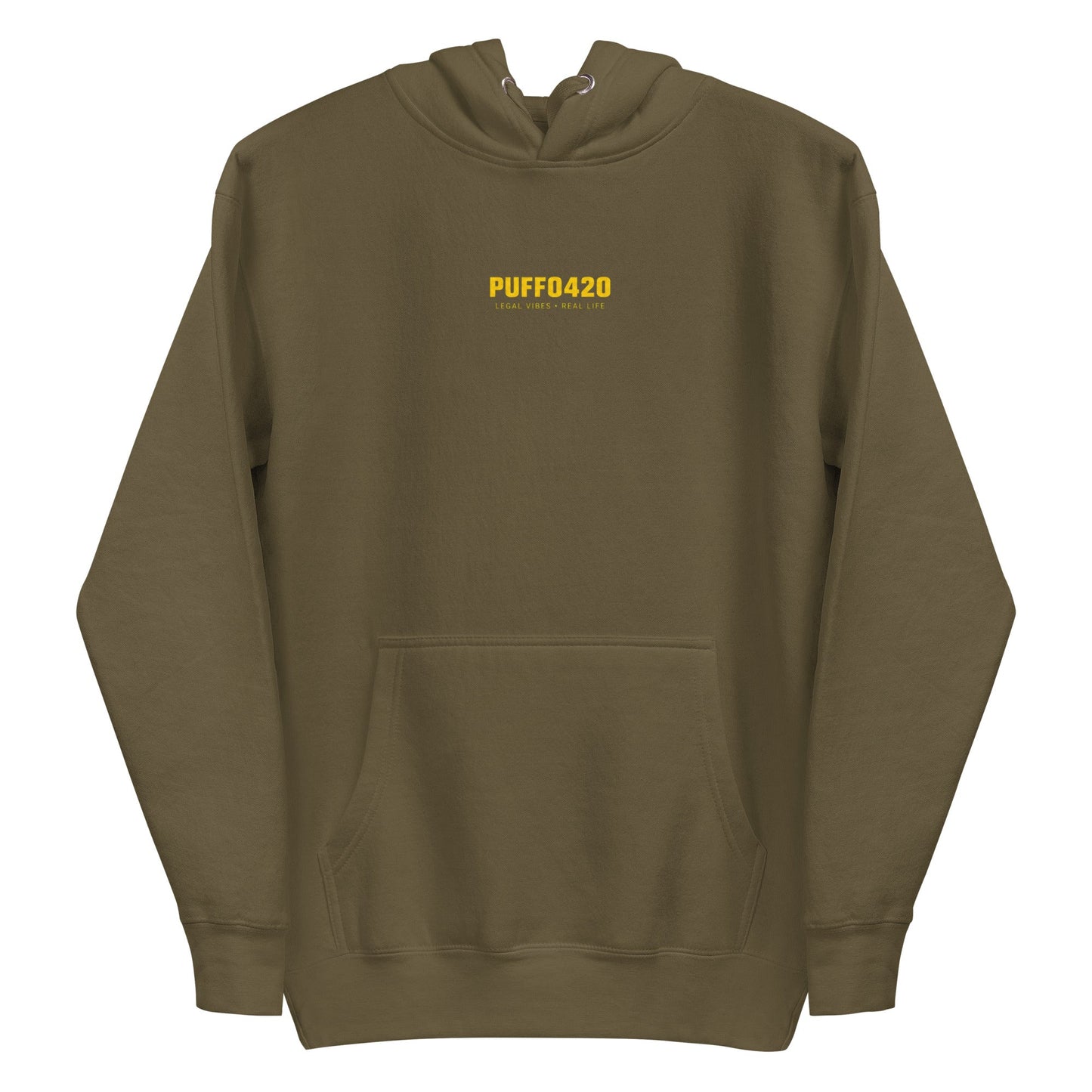 🔥 Bluza z Kapturem PUFFO420 – Legal Vibes • Real Life - PuffoShop