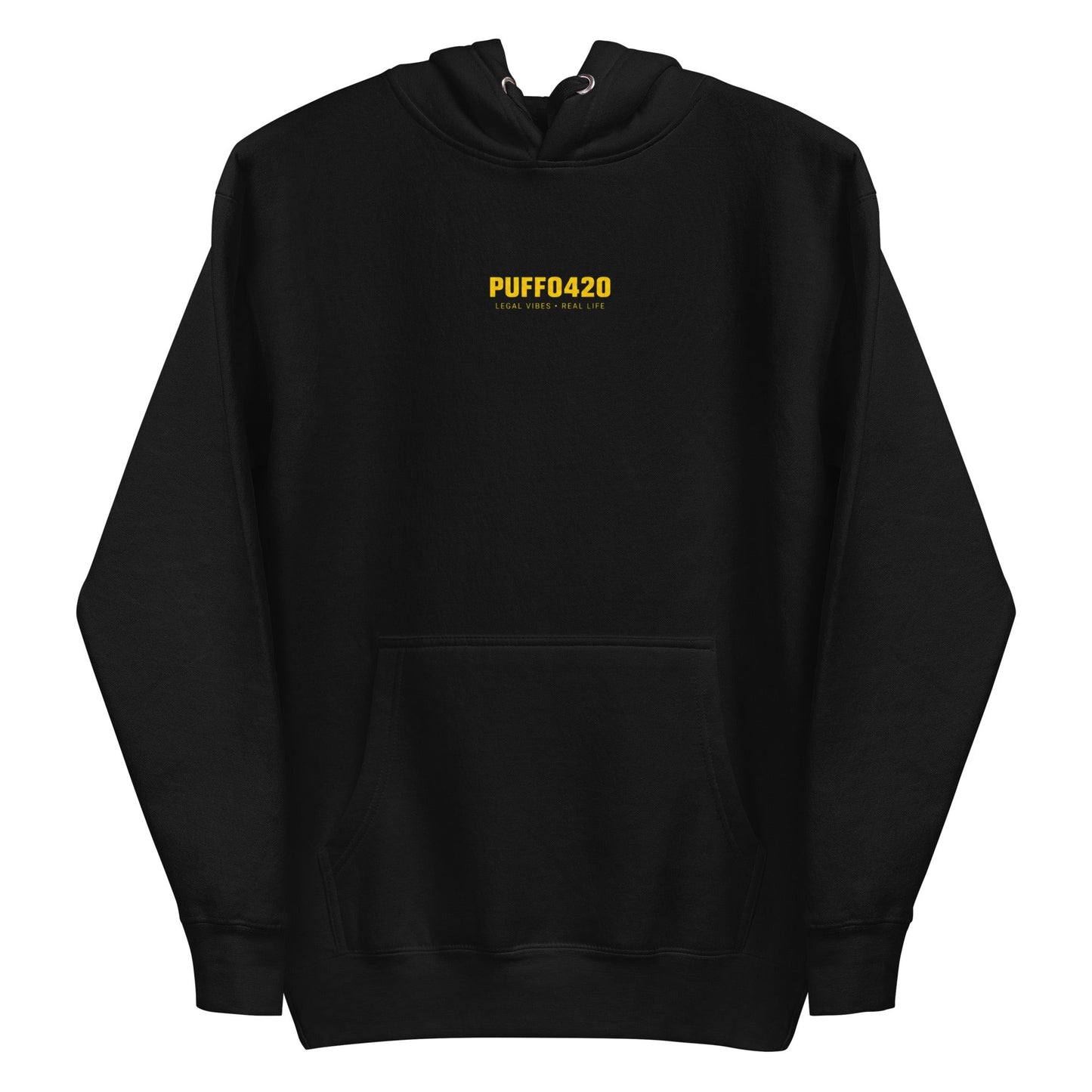 🔥 Bluza z Kapturem PUFFO420 – Legal Vibes • Real Life - PuffoShop
