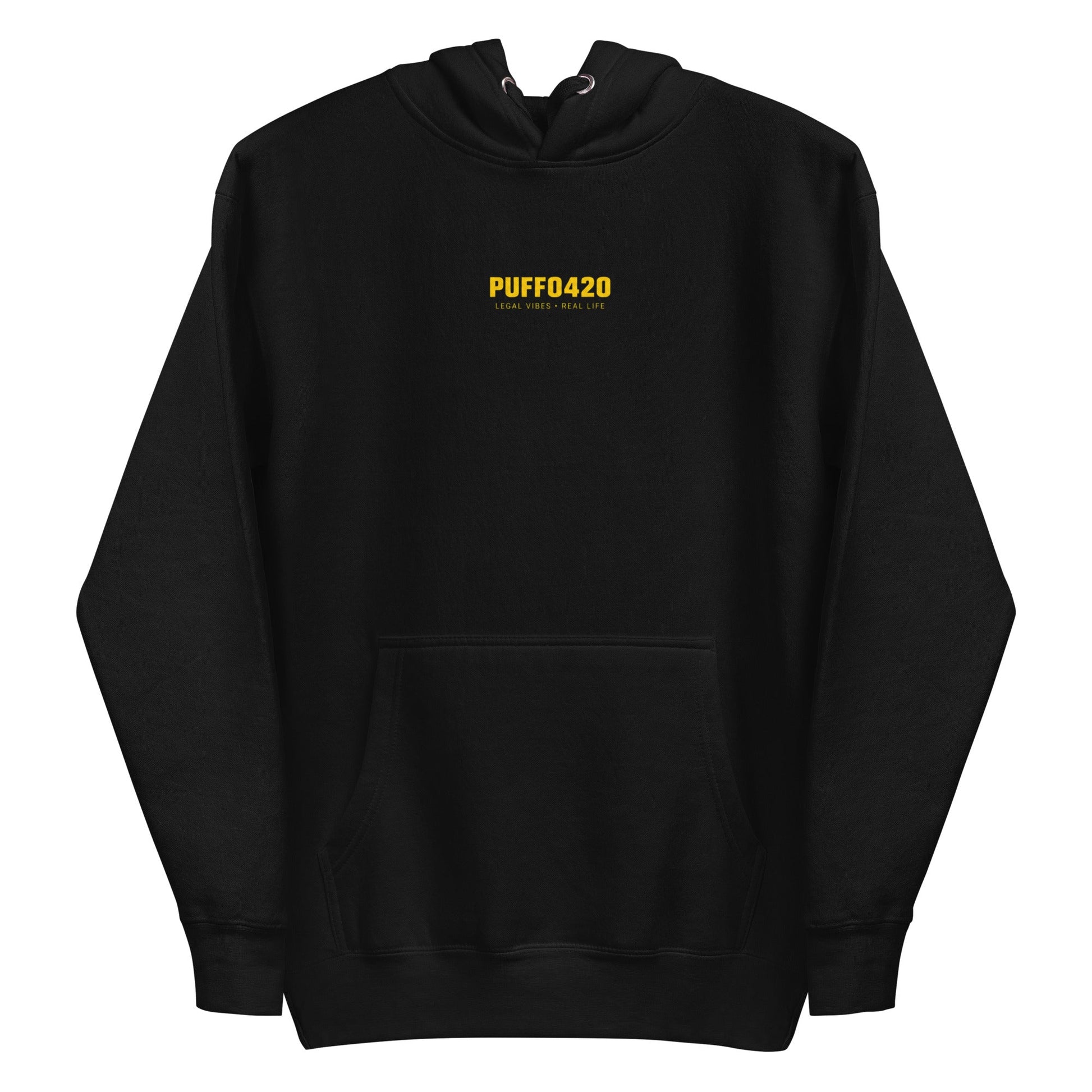 🔥 Bluza z Kapturem PUFFO420 – Legal Vibes • Real Life - PuffoShop