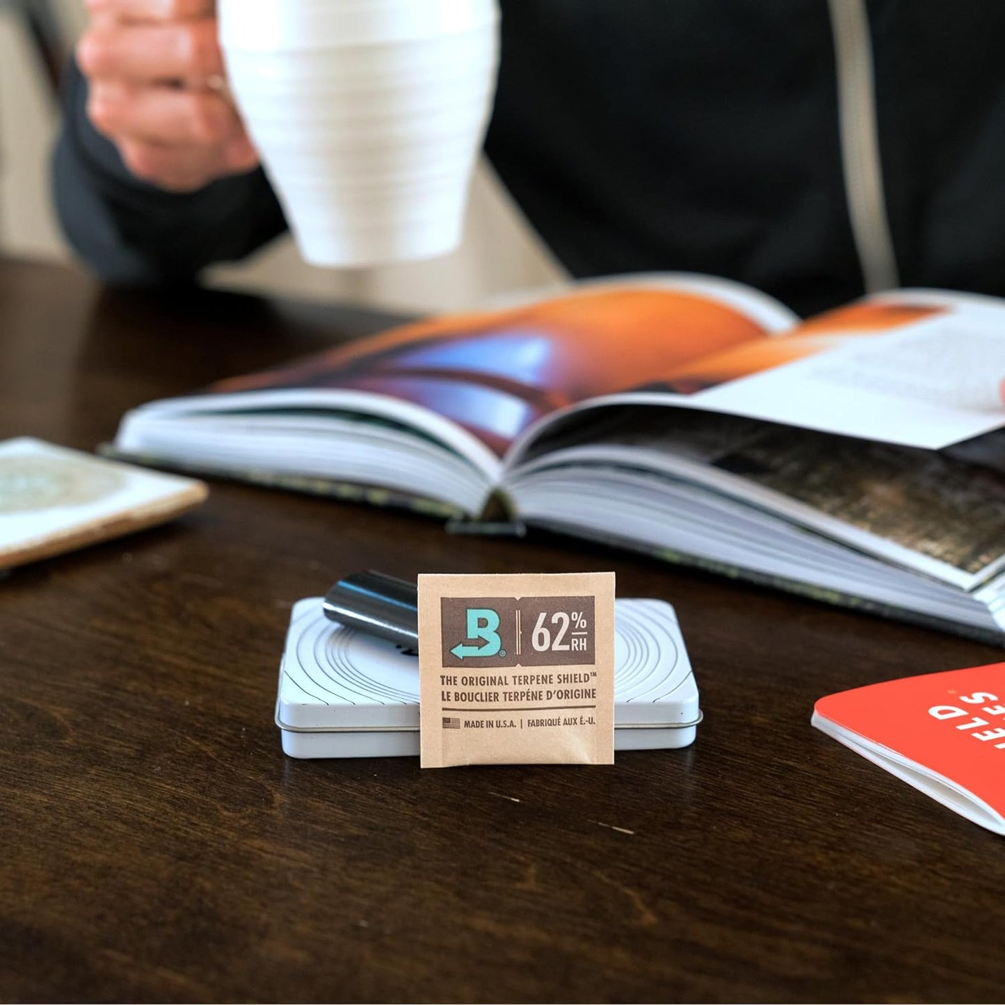 Boveda do Przechowywania Ziół | 2 - Kierunkowa Regulacja Wilgotności 62% RH | Rozmiar 4 Chroni do 15g Kwiatów | Zapobiega Utracie Terpenów | 10 Sztuk - PuffoShop