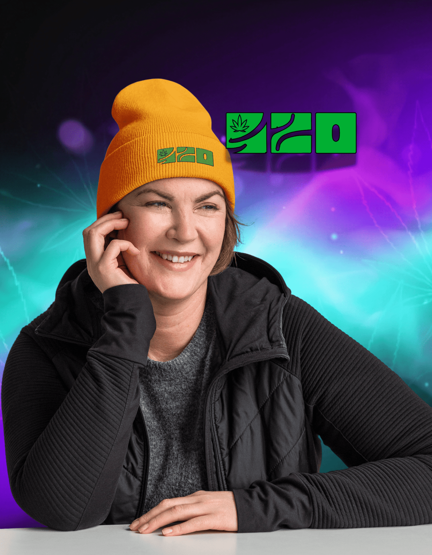 🧢 Czapka 420 – Premium Beanie dla Koneserów Kultury Konopi - PuffoShop