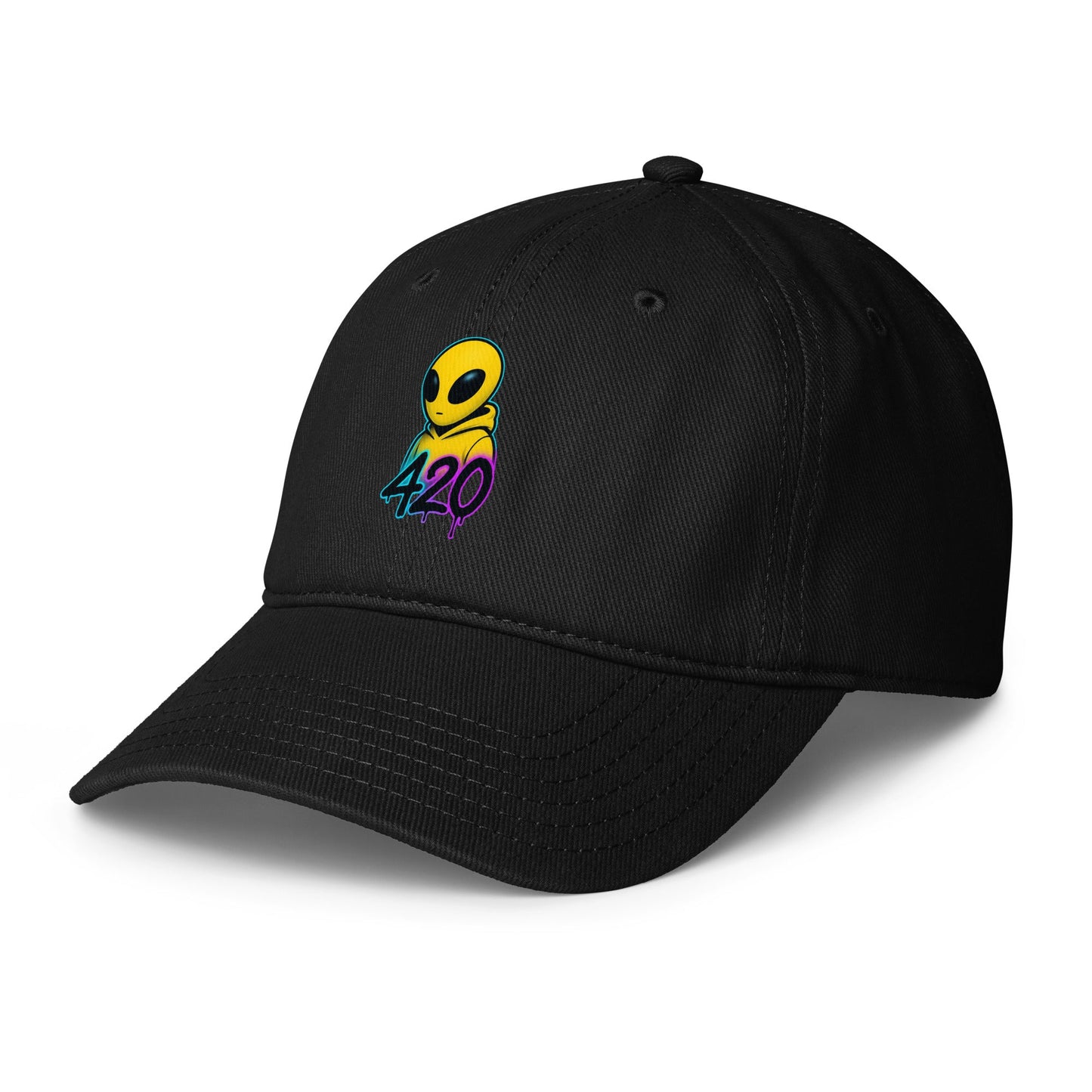 🧢 Czapka PUFFO420 Alien 420 – Legal Vibes • Real Life - PuffoShop