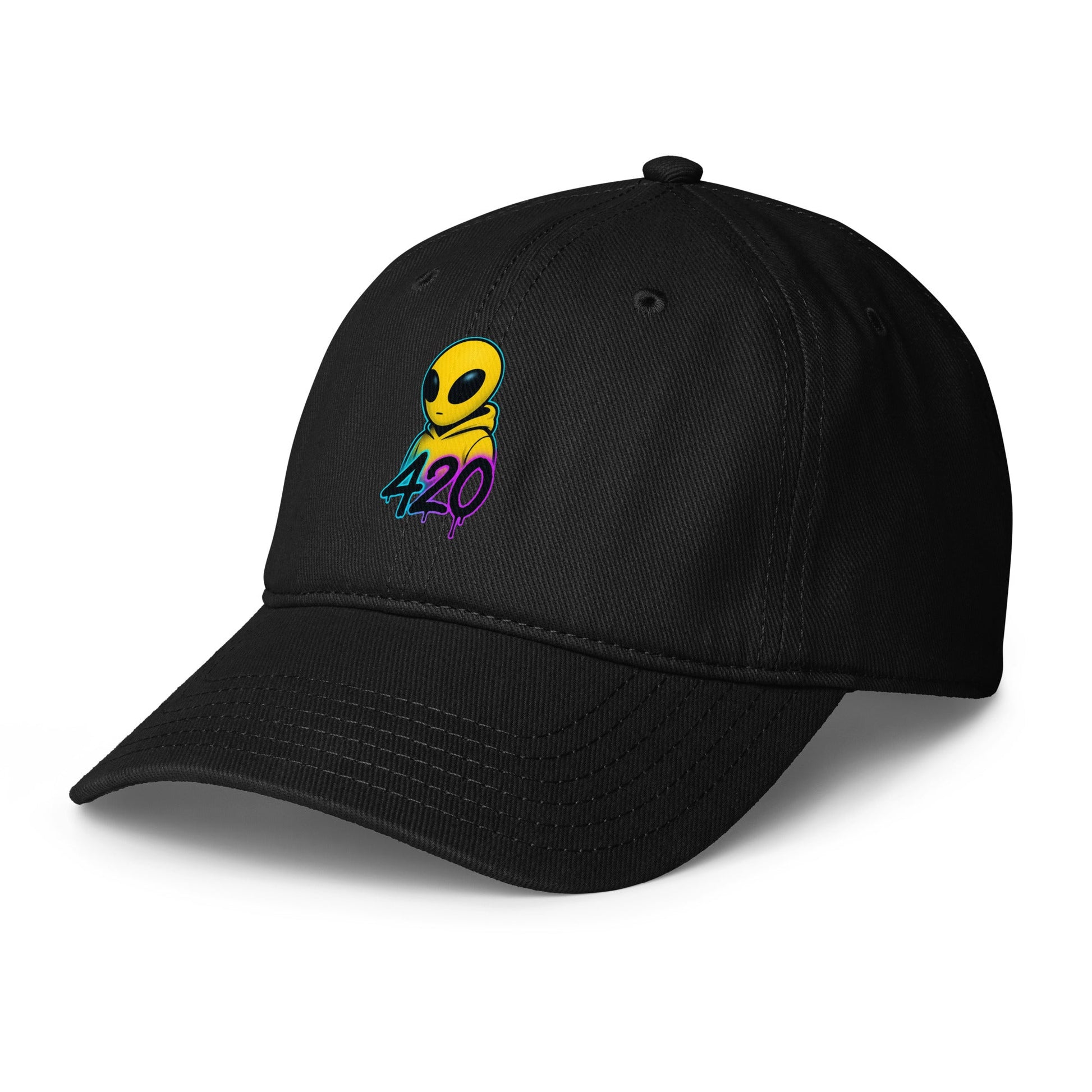 🧢 Czapka PUFFO420 Alien 420 – Legal Vibes • Real Life - PuffoShop