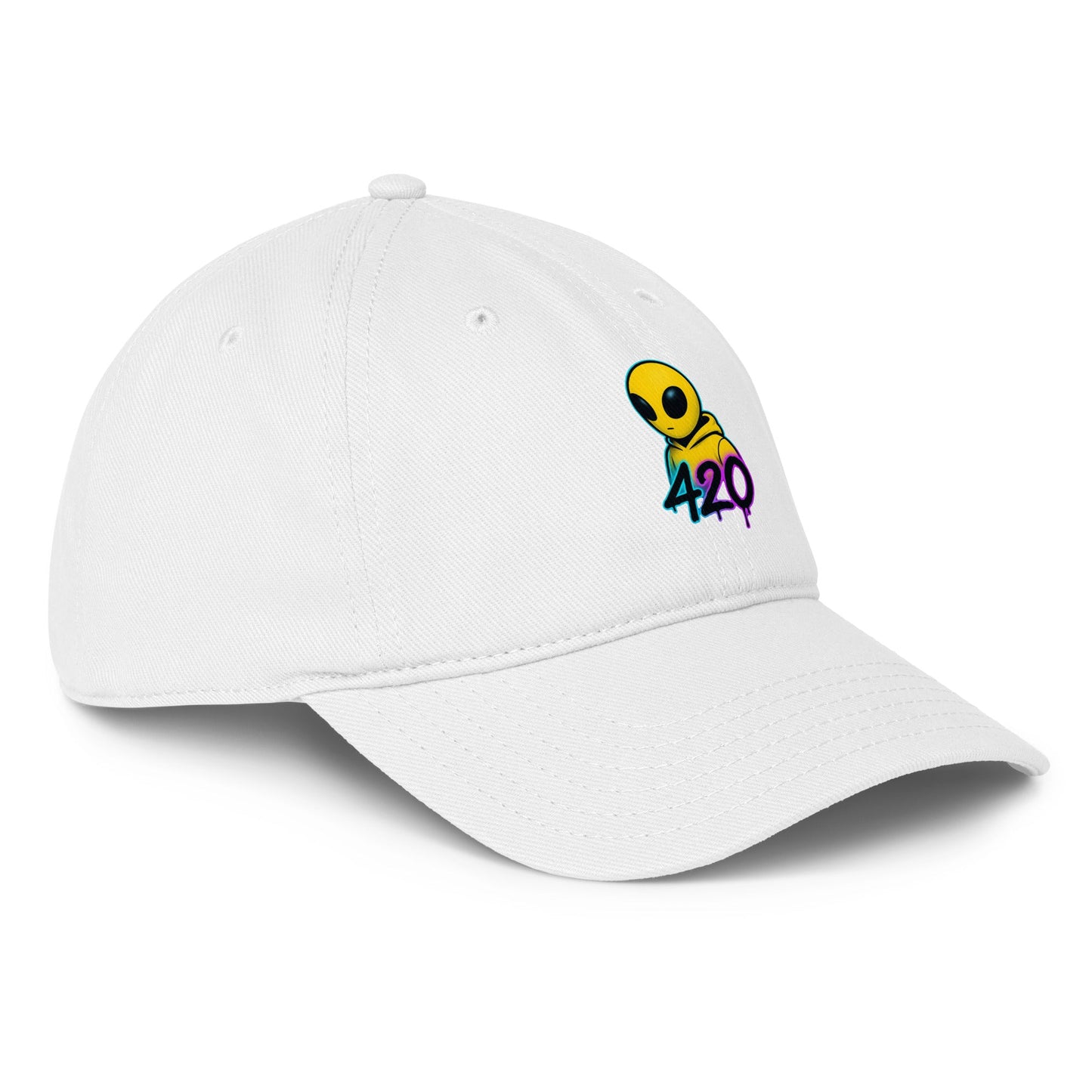 🧢 Czapka PUFFO420 Alien 420 – Legal Vibes • Real Life - PuffoShop