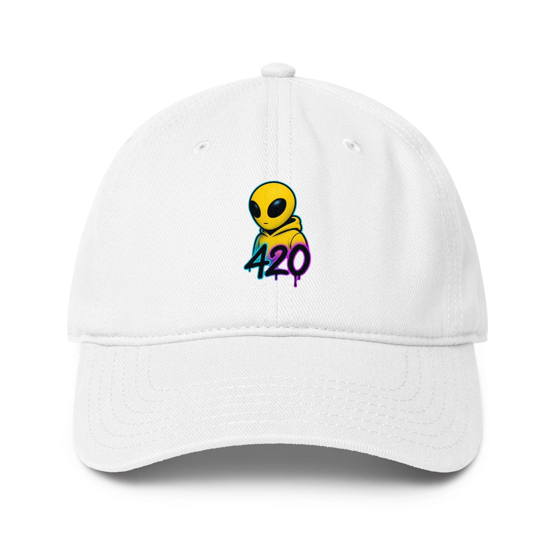 🧢 Czapka PUFFO420 Alien 420 – Legal Vibes • Real Life - PuffoShop