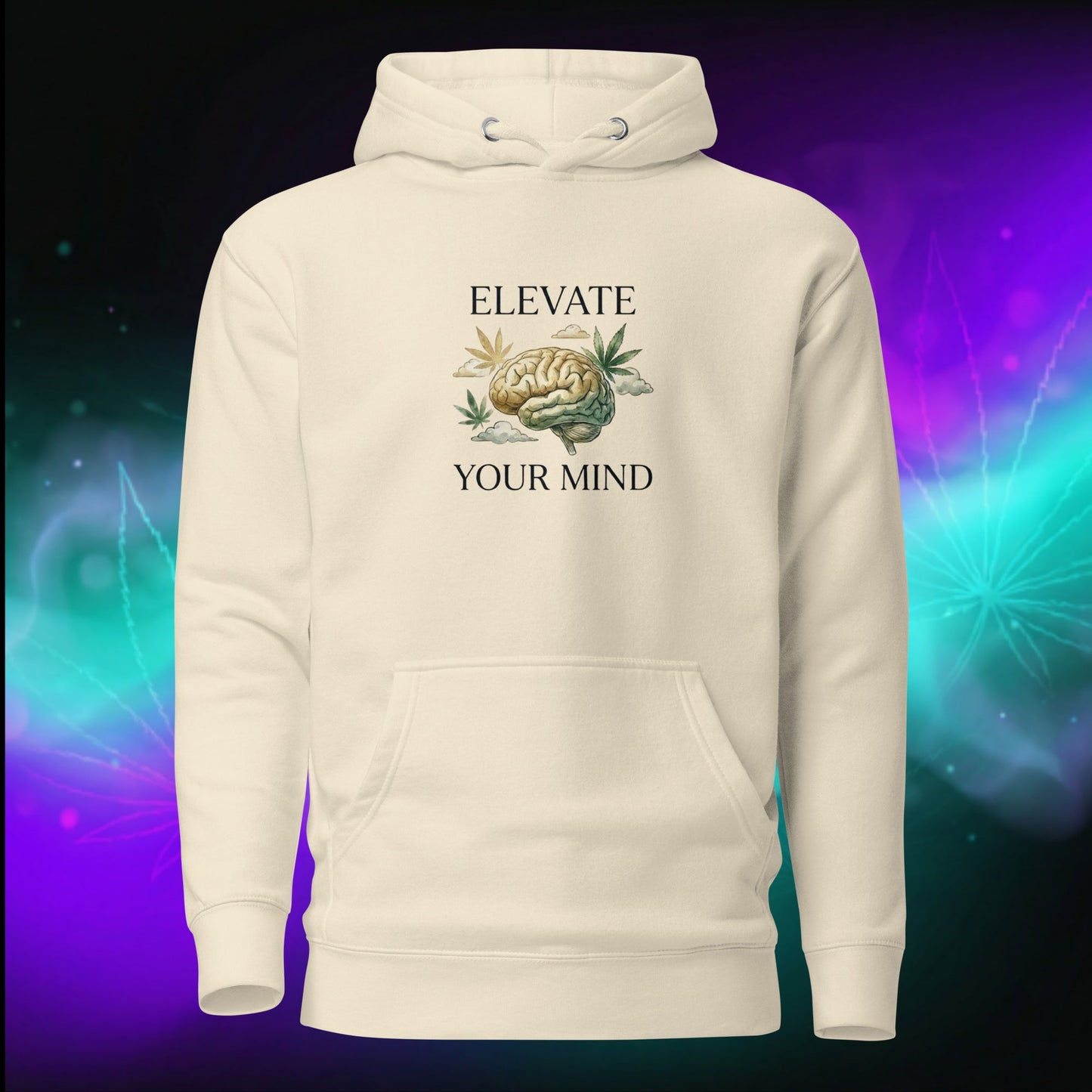 Elevate Your Mind - Bluza Premium z Kapturem - PuffoShop