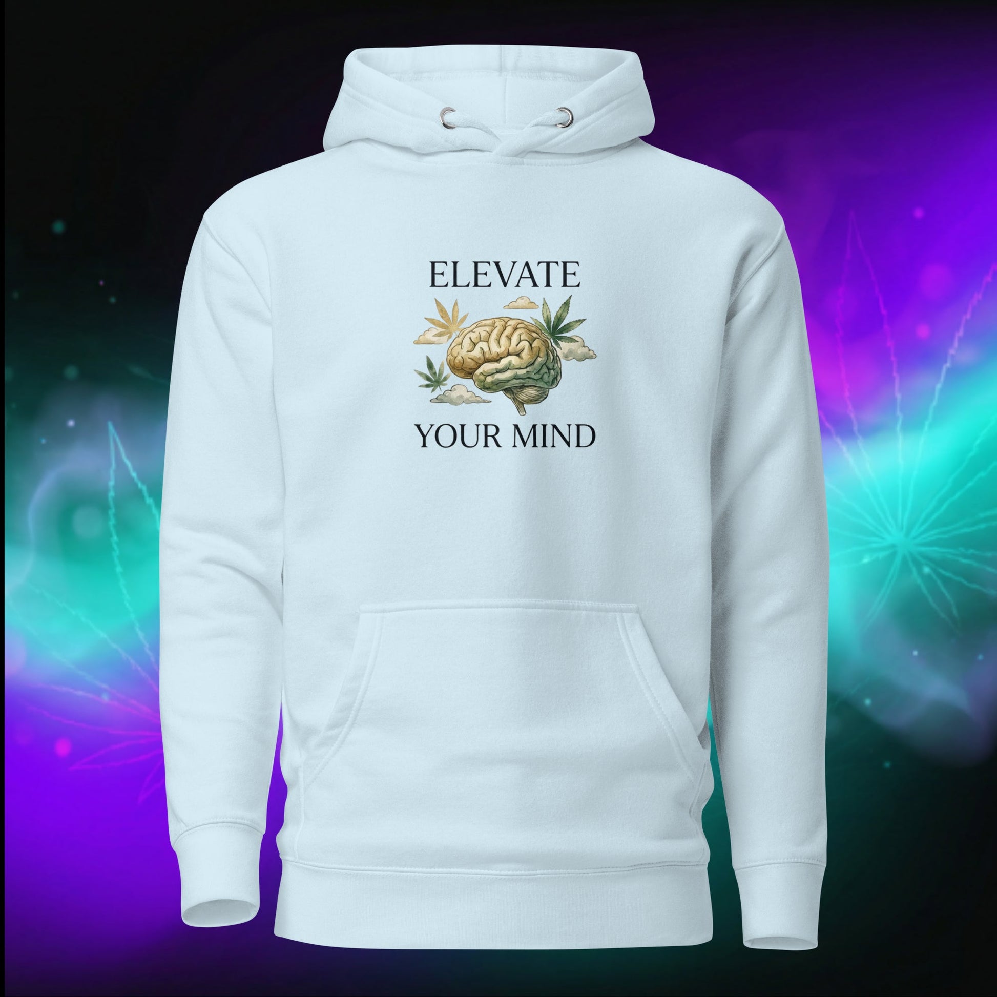 Elevate Your Mind - Bluza Premium z Kapturem - PuffoShop