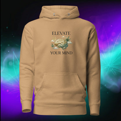 Elevate Your Mind - Bluza Premium z Kapturem - PuffoShop