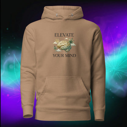 Elevate Your Mind - Bluza Premium z Kapturem - PuffoShop