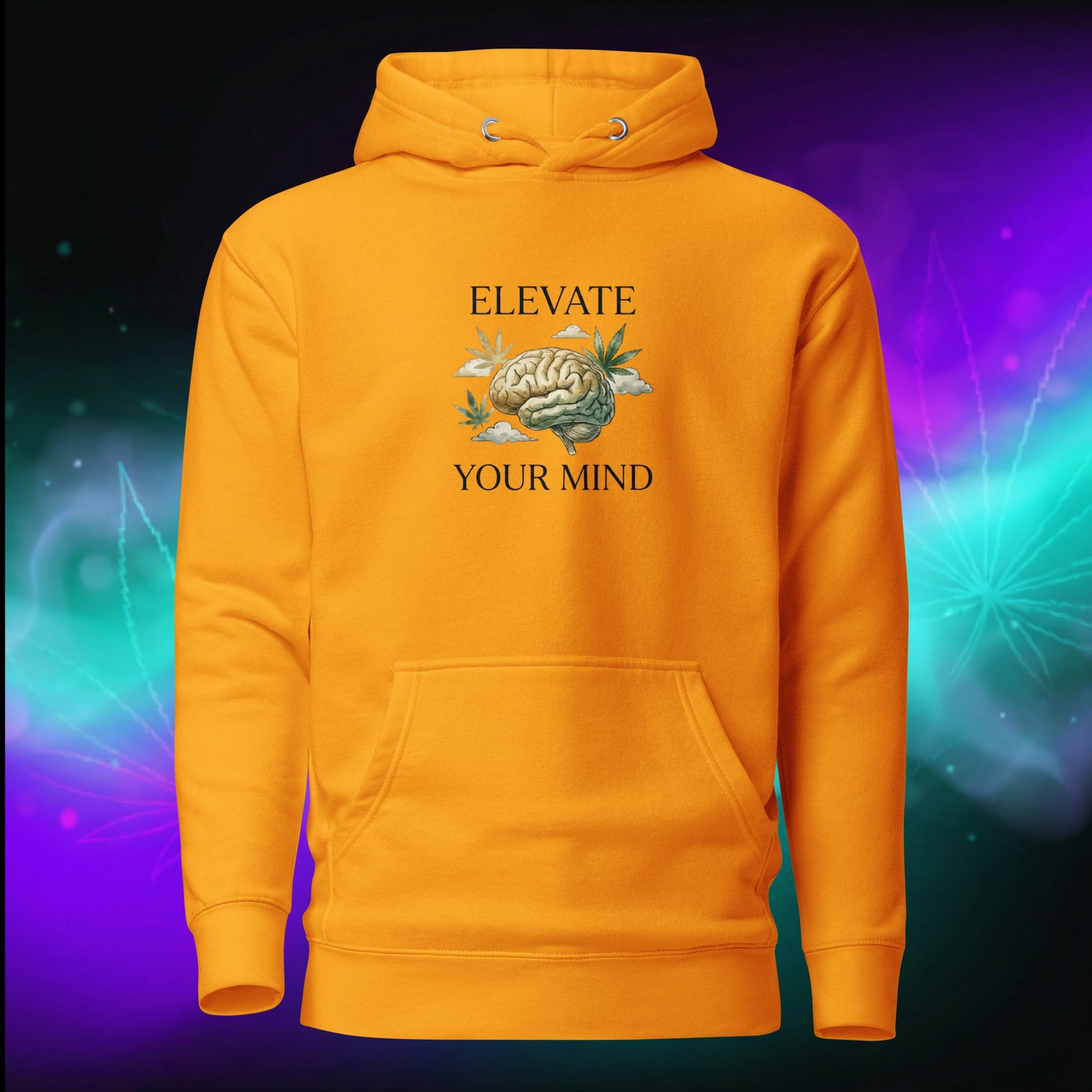 Elevate Your Mind - Bluza Premium z Kapturem - PuffoShop