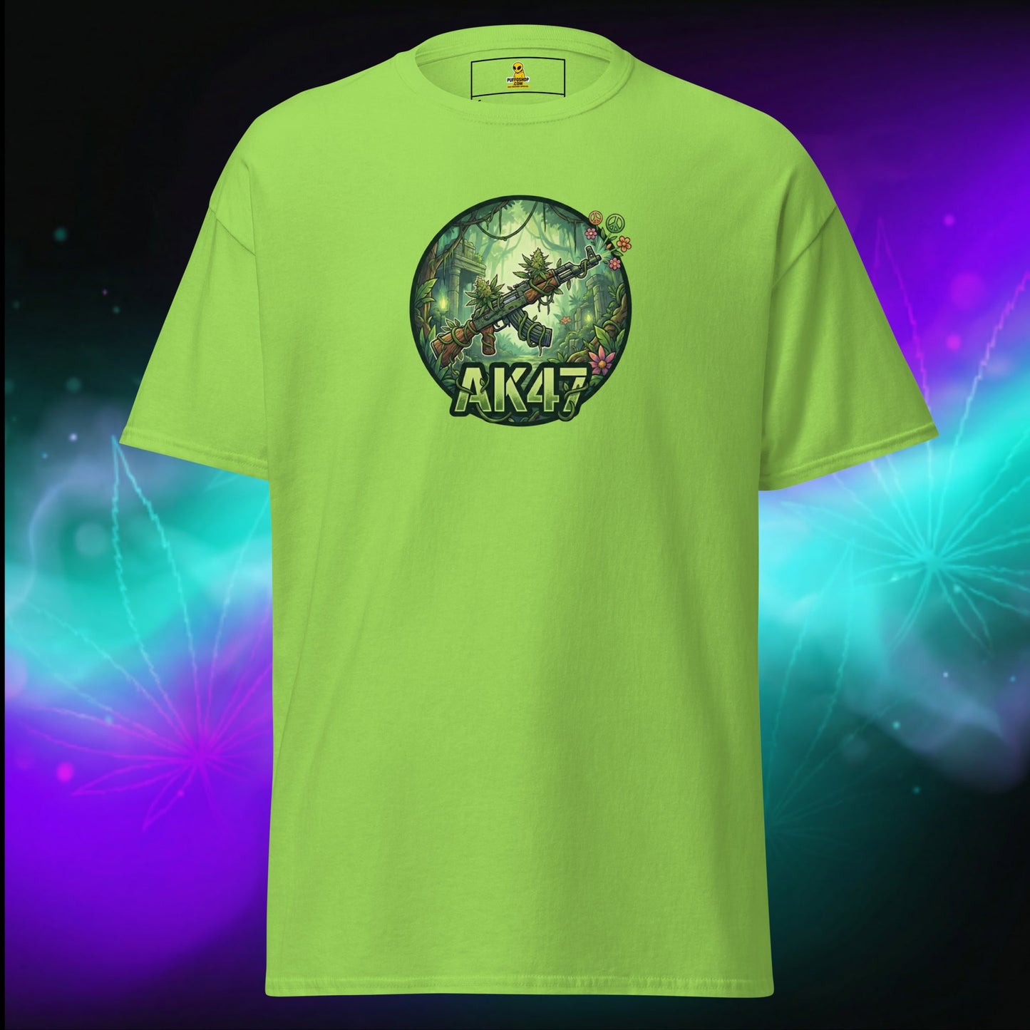 Koszulka AK 47 Strain | Puffo – Wybierz swój kolor - PuffoShop