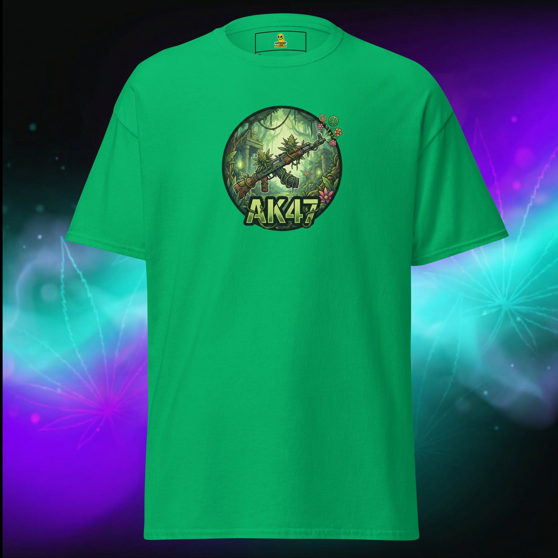 Koszulka AK 47 Strain | Puffo – Wybierz swój kolor - PuffoShop