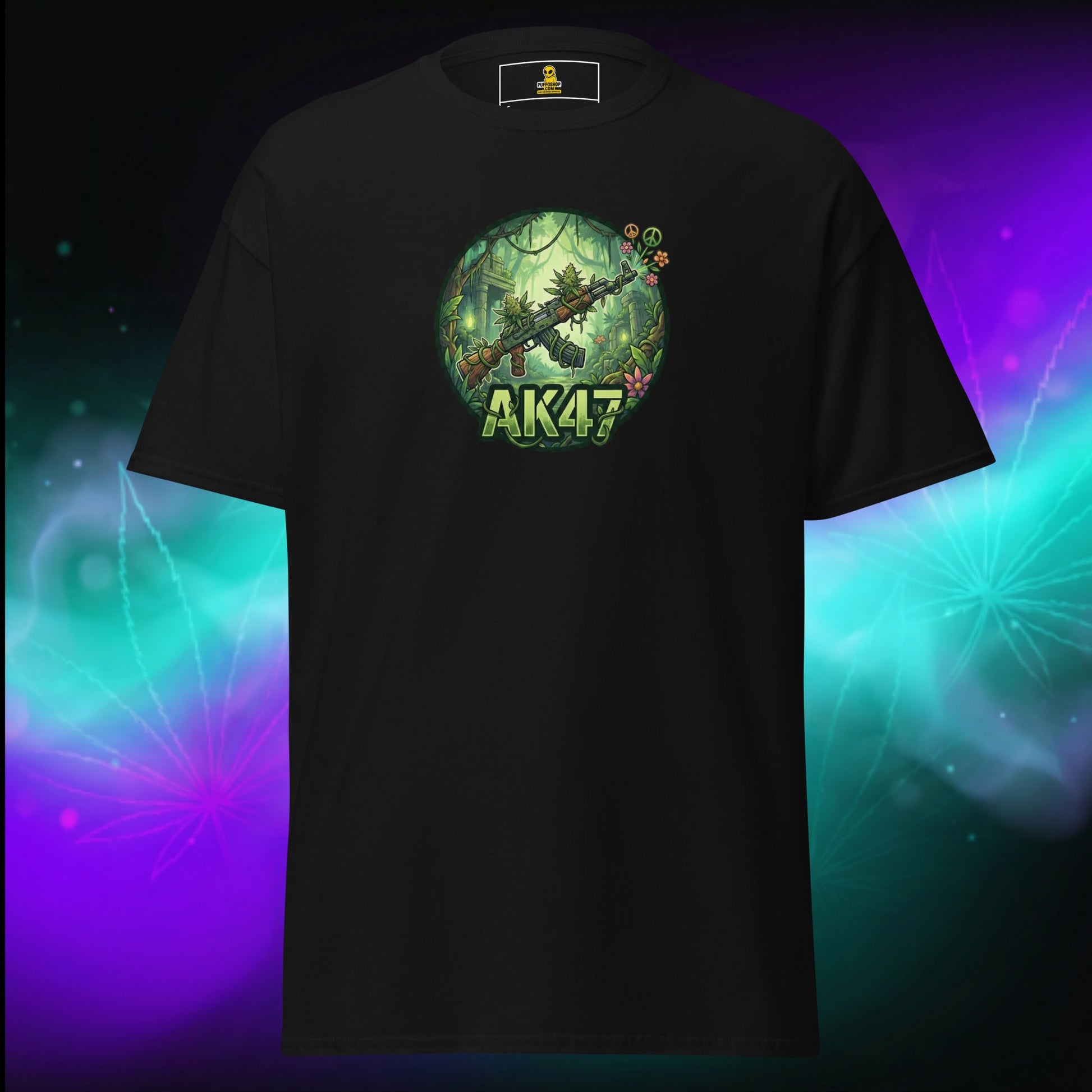 Koszulka AK 47 Strain | Puffo – Wybierz swój kolor - PuffoShop