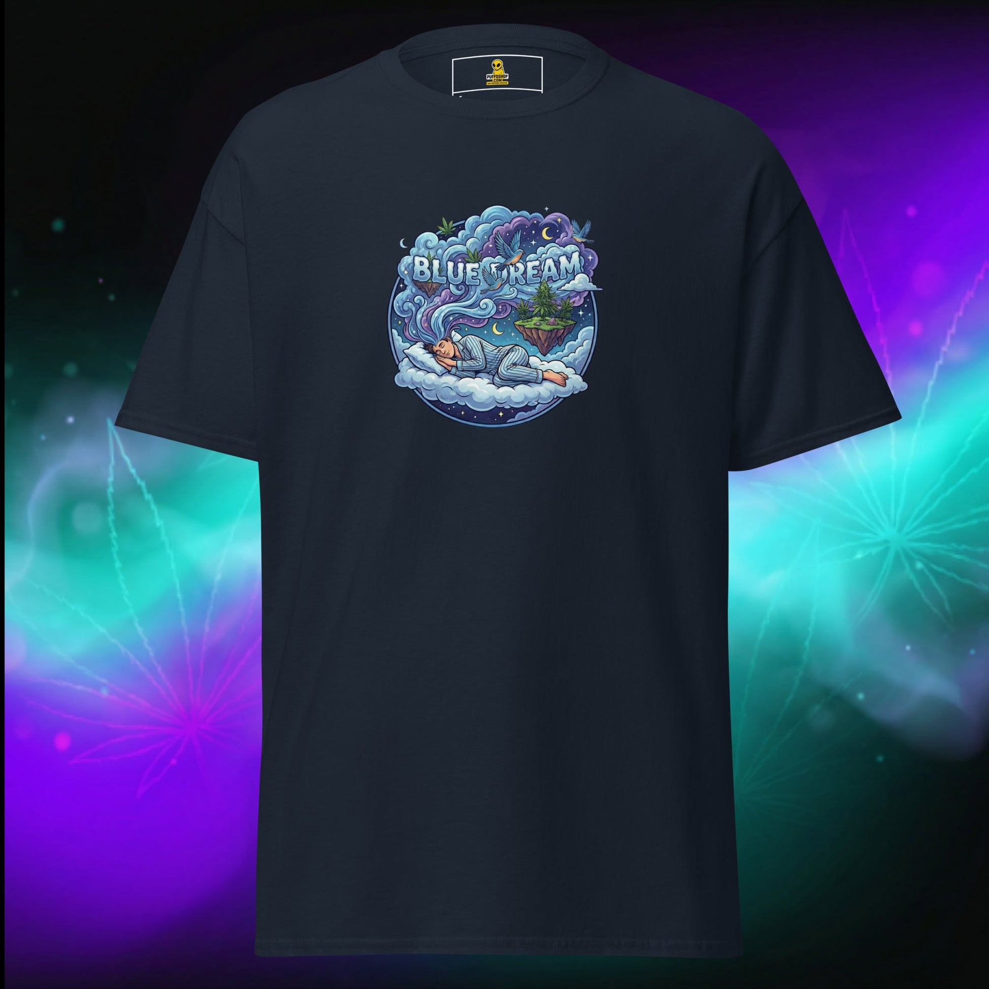 Koszulka BLUE DREAM Strain | Puffo – Wybierz swój kolor - PuffoShop