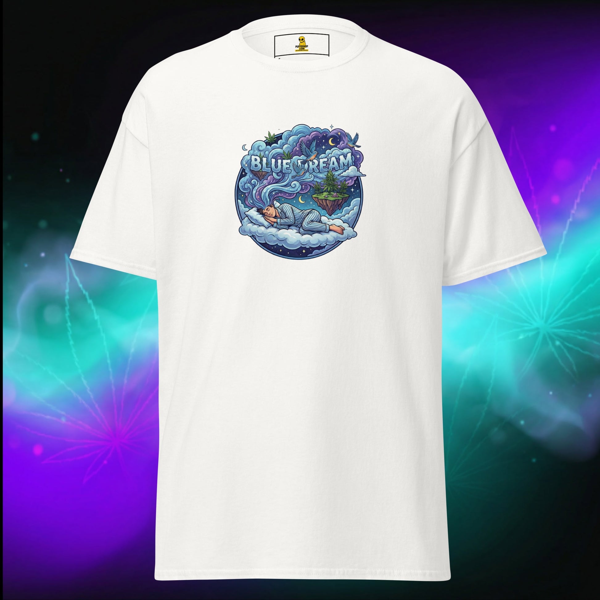 Koszulka BLUE DREAM Strain | Puffo – Wybierz swój kolor - PuffoShop