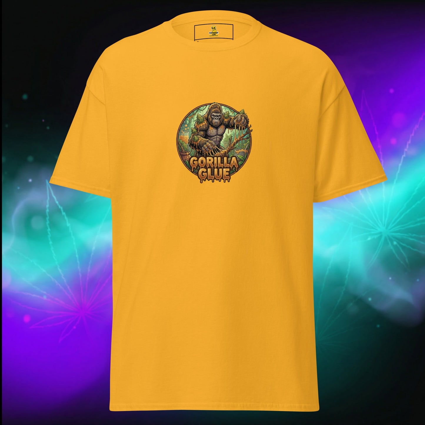 Koszulka GORILLA GLUE Strain | Puffo – Wybierz swój kolor - PuffoShop