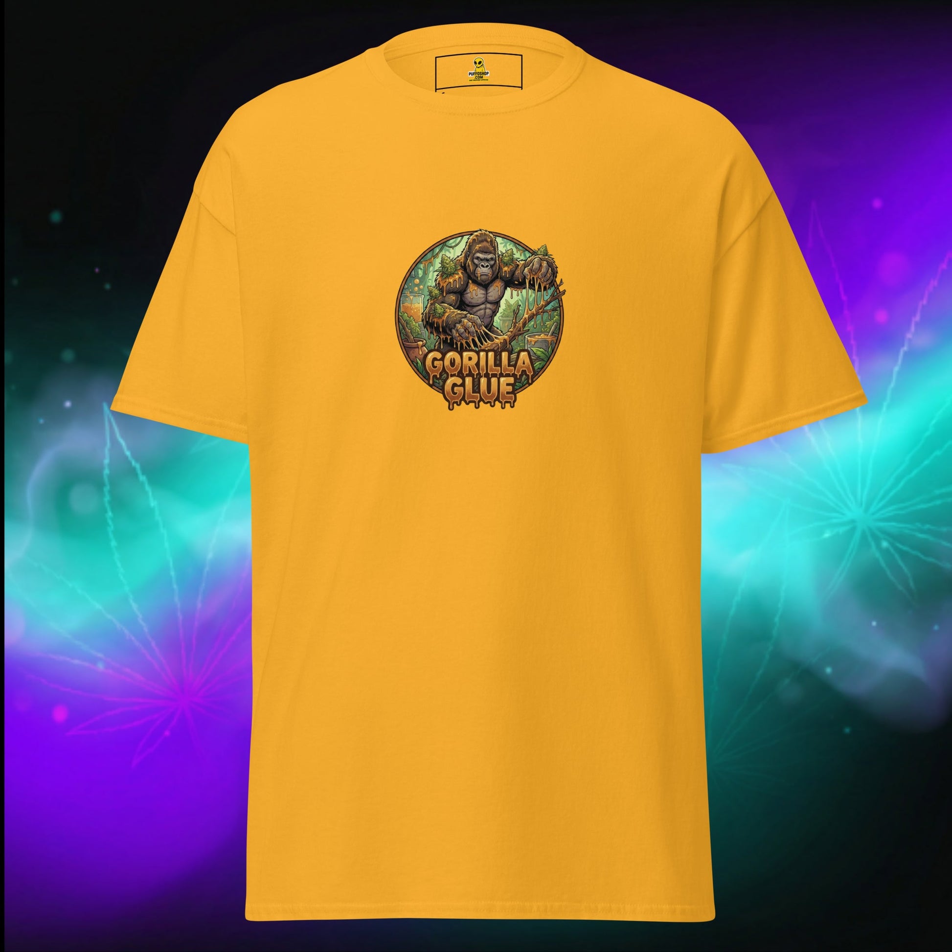 Koszulka GORILLA GLUE Strain | Puffo – Wybierz swój kolor - PuffoShop