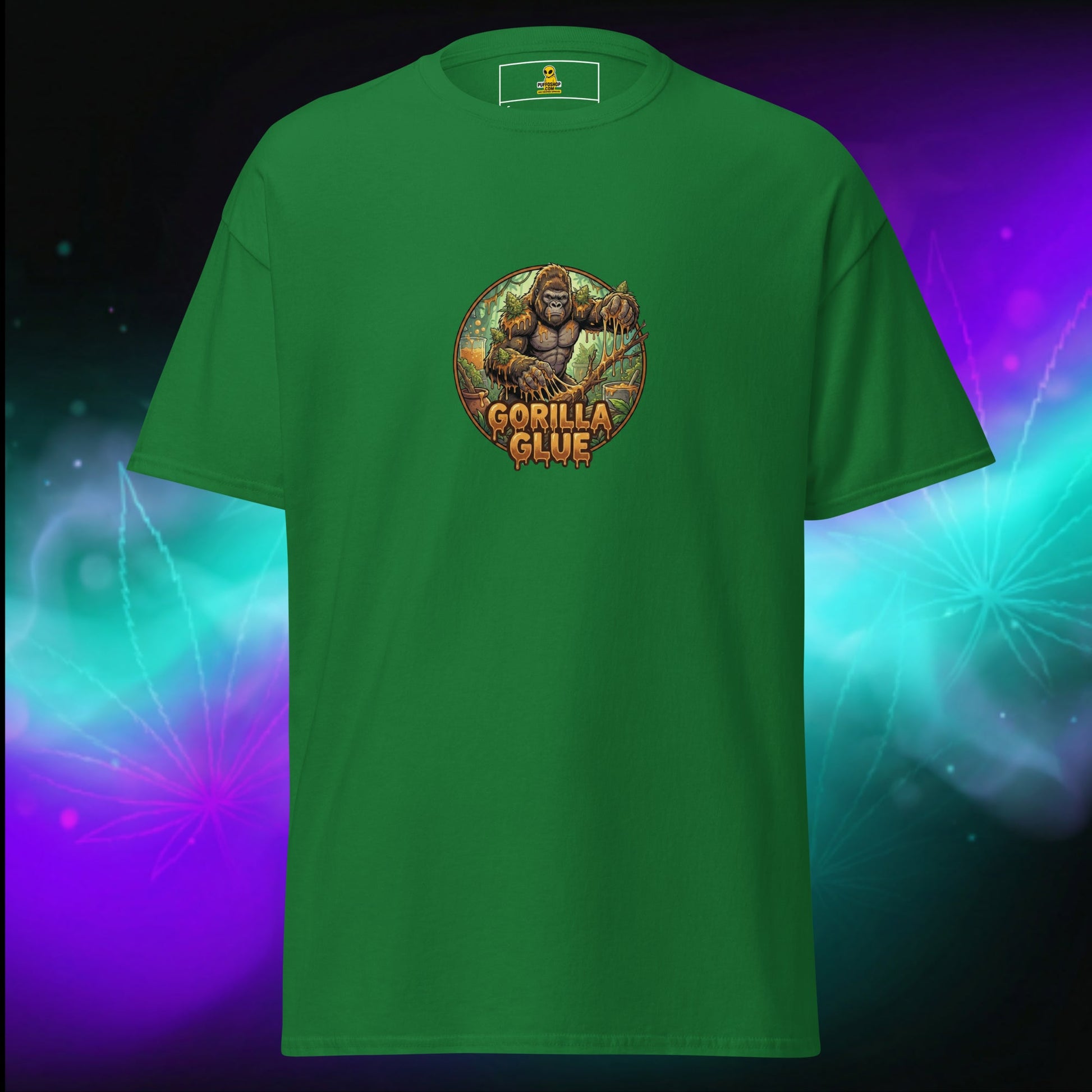 Koszulka GORILLA GLUE Strain | Puffo – Wybierz swój kolor - PuffoShop