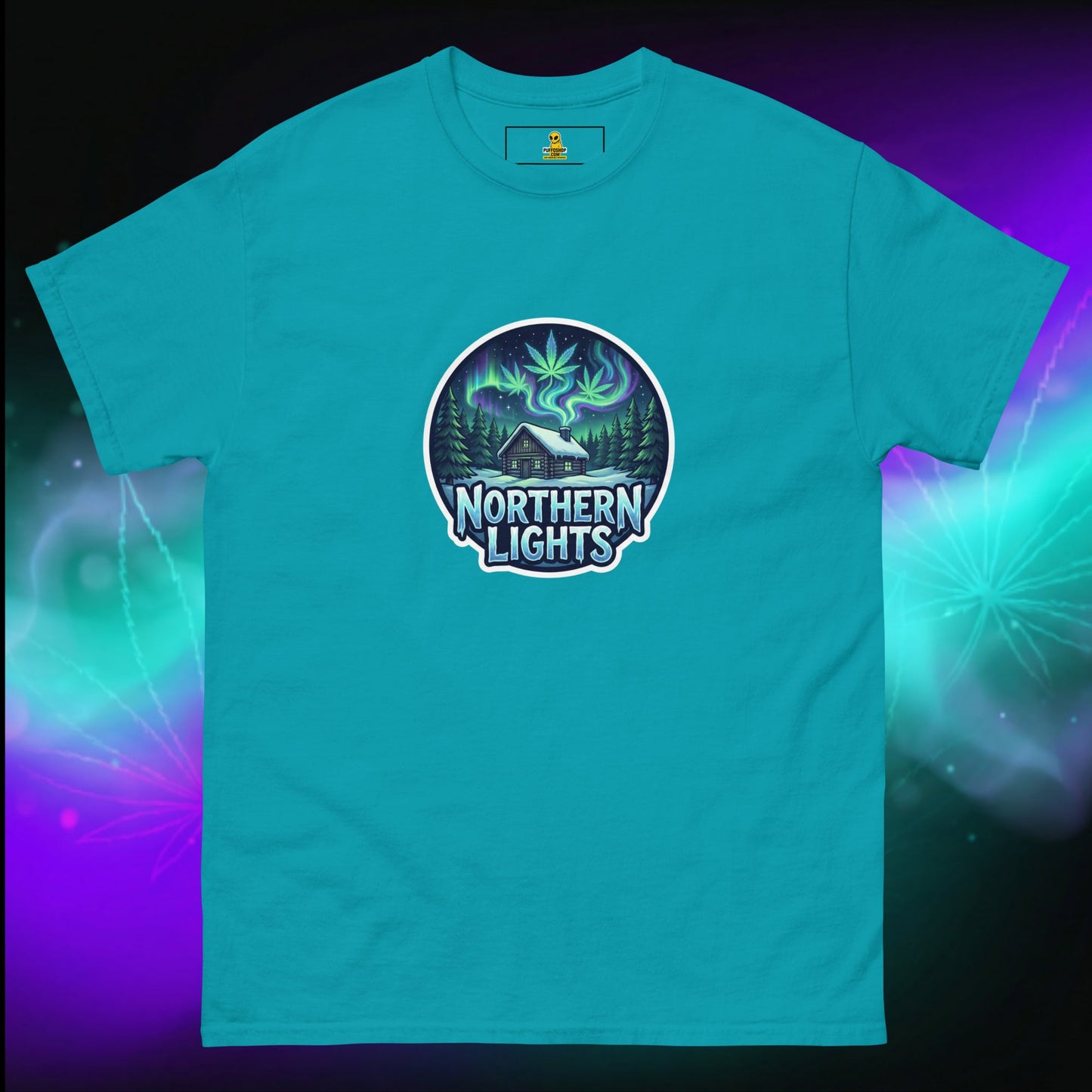 Koszulka NOTHERN LIGHTS Strain | Puffo – Wybierz swój kolor - PuffoShop