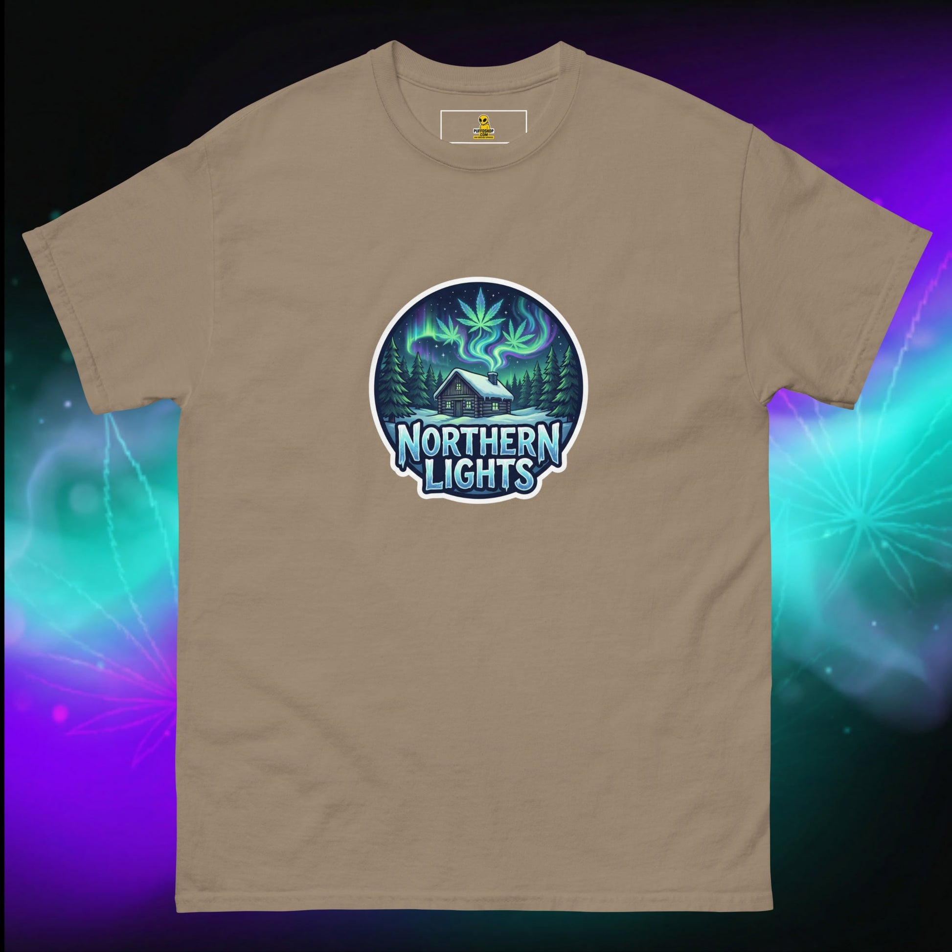 Koszulka NOTHERN LIGHTS Strain | Puffo – Wybierz swój kolor - PuffoShop