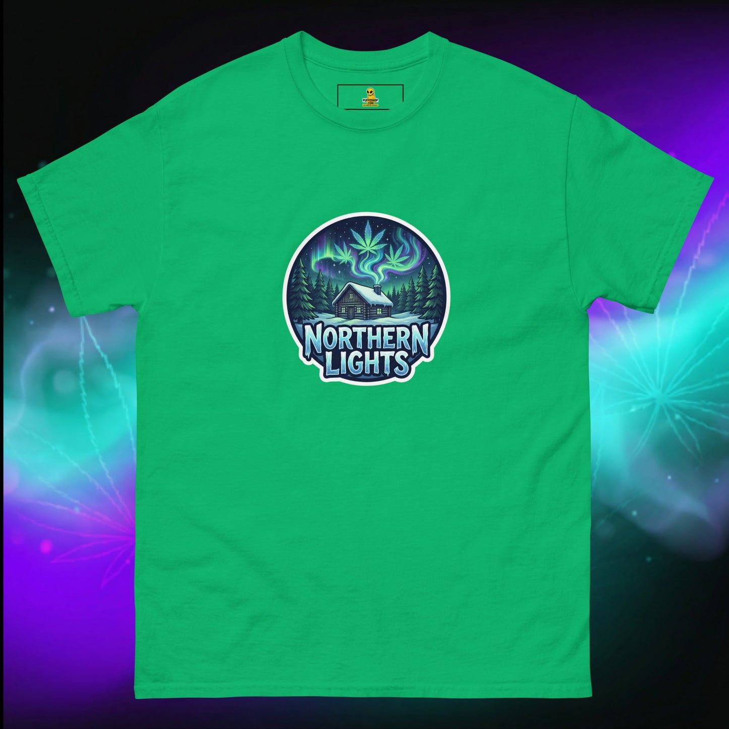 Koszulka NOTHERN LIGHTS Strain | Puffo – Wybierz swój kolor - PuffoShop