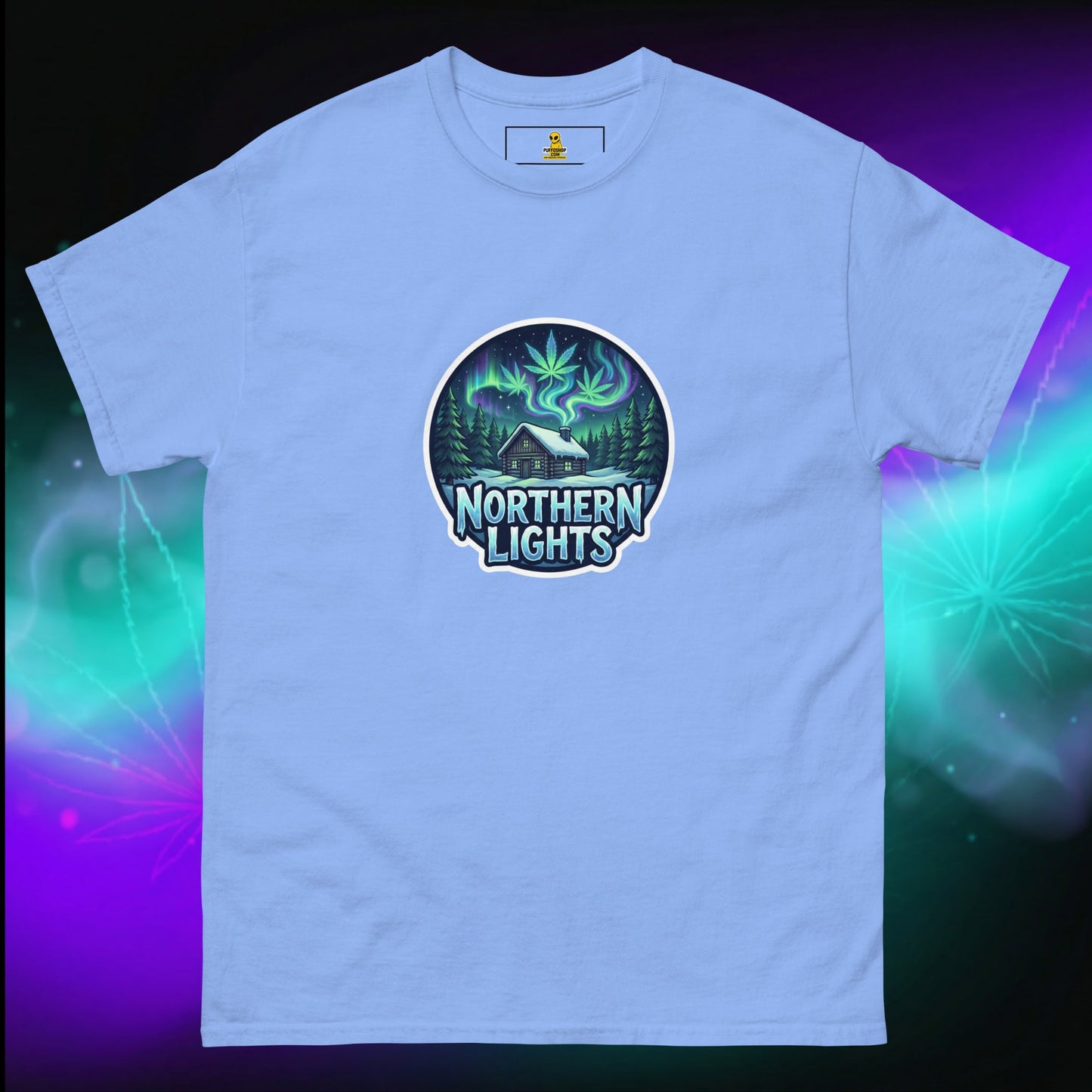 Koszulka NOTHERN LIGHTS Strain | Puffo – Wybierz swój kolor - PuffoShop