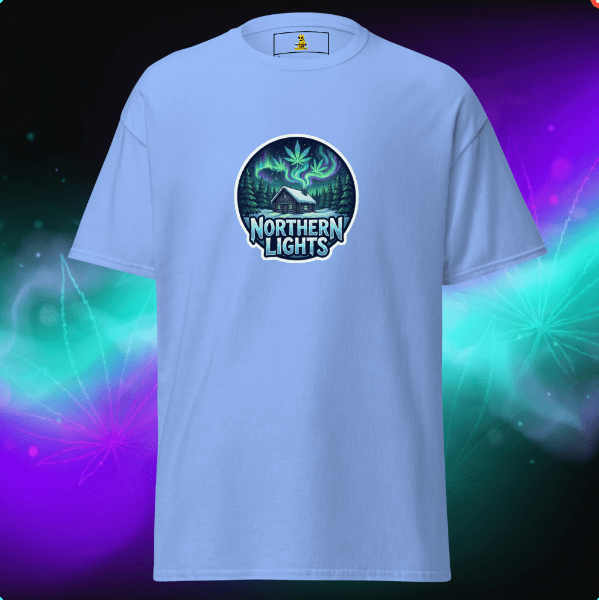 Koszulka NOTHERN LIGHTS Strain | Puffo – Wybierz swój kolor - PuffoShop