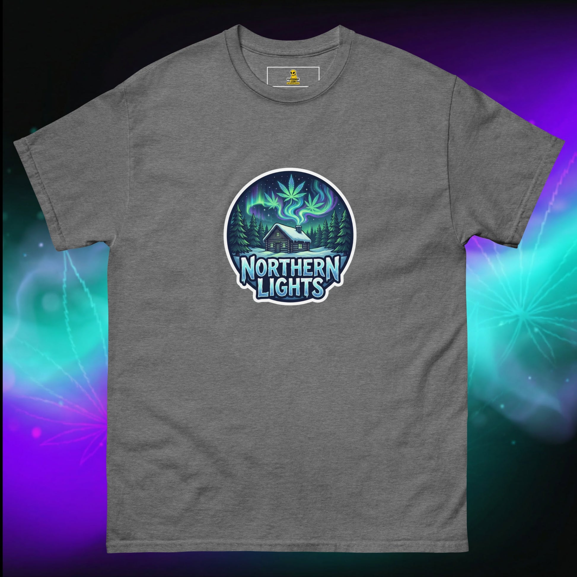 Koszulka NOTHERN LIGHTS Strain | Puffo – Wybierz swój kolor - PuffoShop