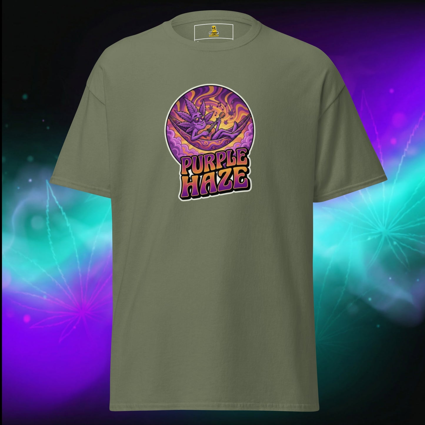 Koszulka PURPLE HAZE Strain | Puffo – Wybierz swój kolor - PuffoShop