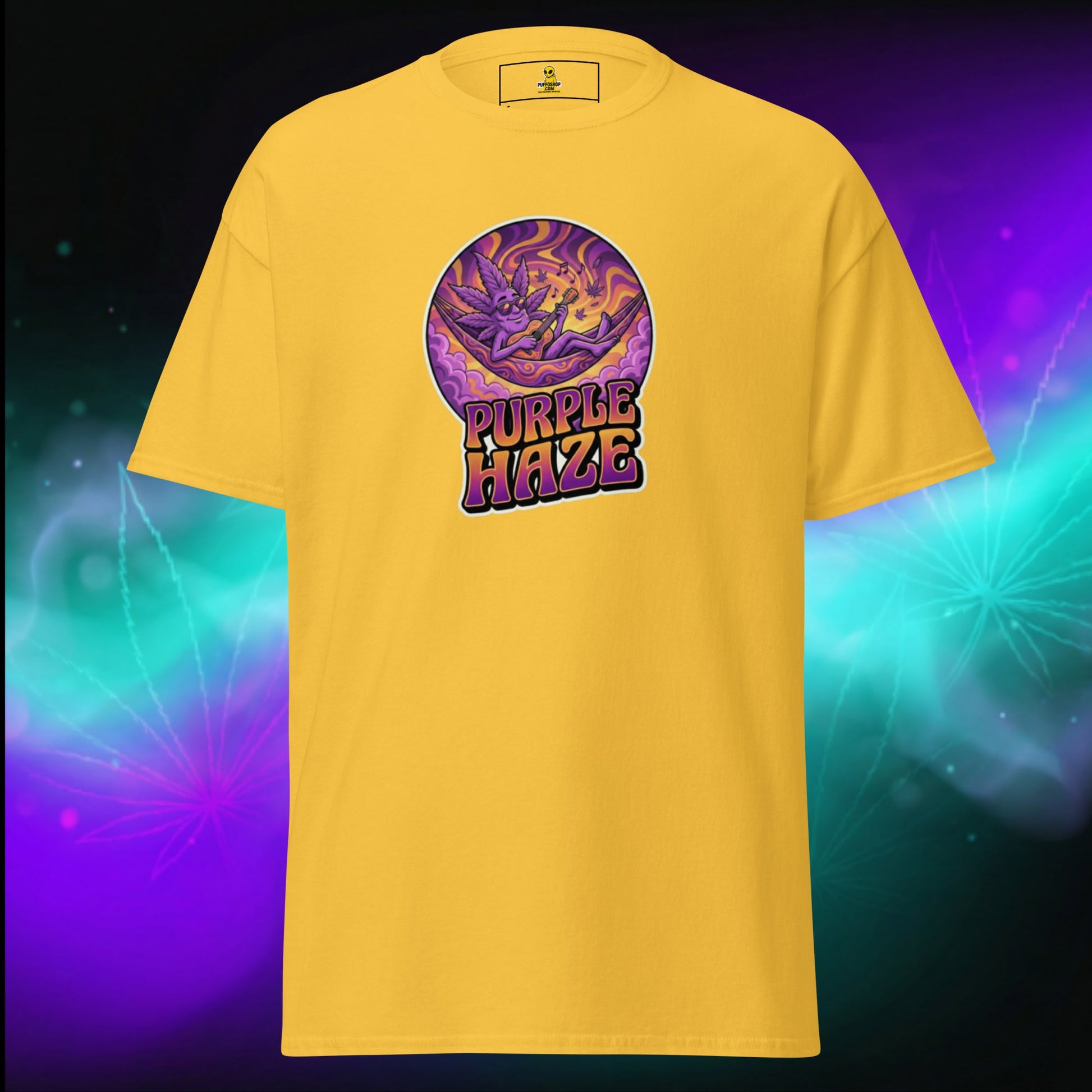 Koszulka PURPLE HAZE Strain | Puffo – Wybierz swój kolor - PuffoShop