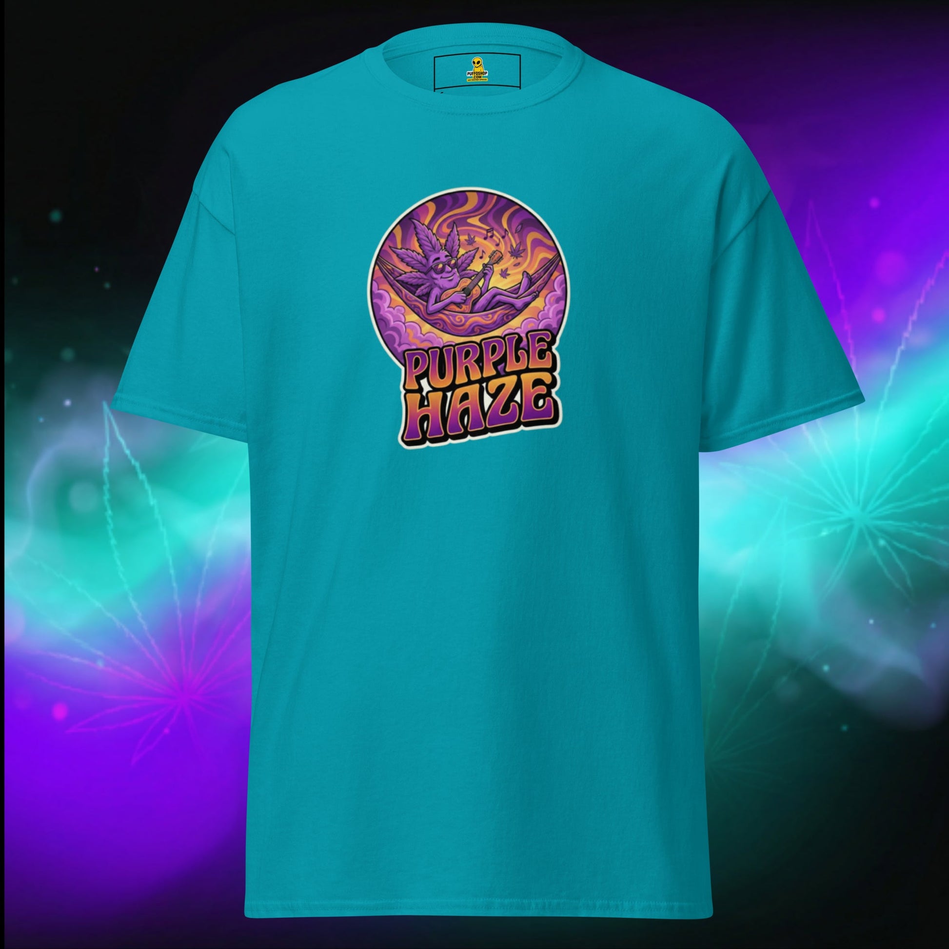 Koszulka PURPLE HAZE Strain | Puffo – Wybierz swój kolor - PuffoShop