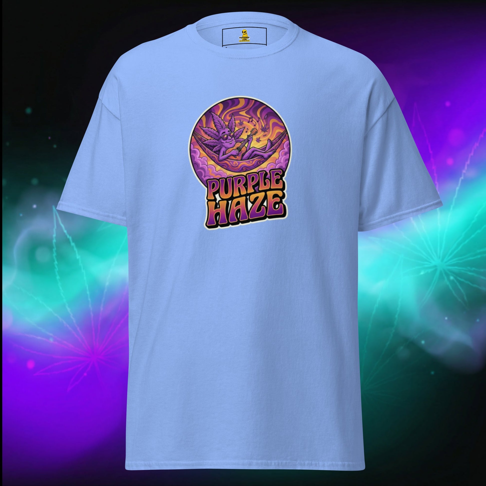Koszulka PURPLE HAZE Strain | Puffo – Wybierz swój kolor - PuffoShop