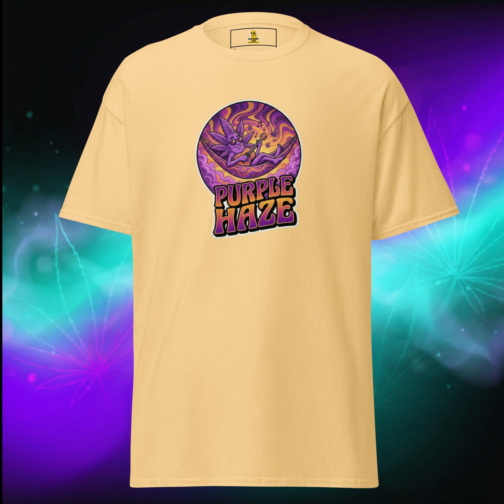 Koszulka PURPLE HAZE Strain | Puffo – Wybierz swój kolor - PuffoShop