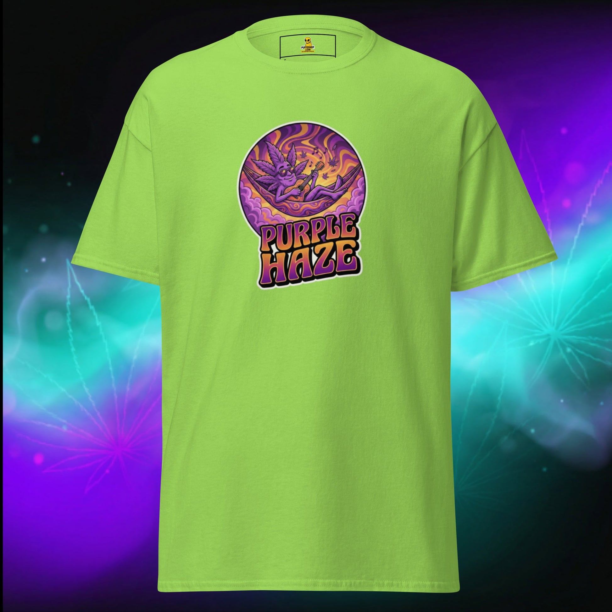 Koszulka PURPLE HAZE Strain | Puffo – Wybierz swój kolor - PuffoShop