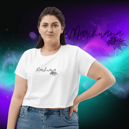 Krótka Koszulka Puffo420 - Nadruk Full Print - PuffoShop