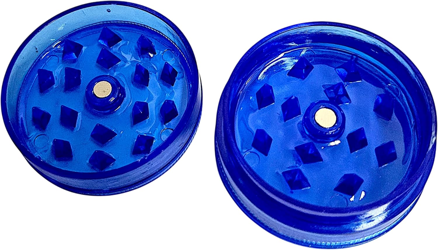 Młynek do przypraw i tytoniu. Plastikowy młynek do mielenia tytoniu i wszelkich przypraw (czerwony) - PuffoShop