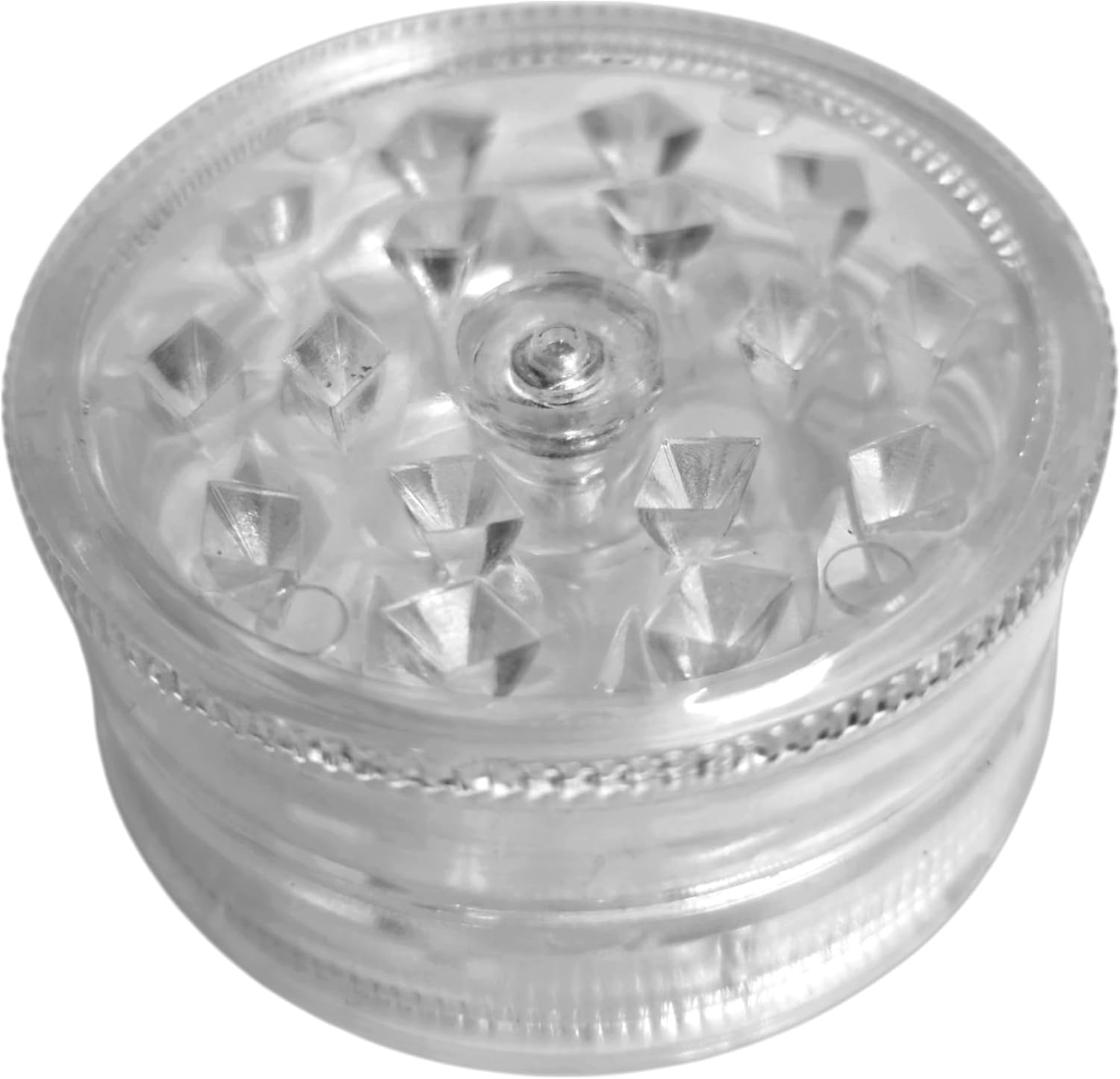 Młynek do przypraw i tytoniu. Plastikowy młynek do mielenia tytoniu i wszelkich przypraw (czerwony) - PuffoShop