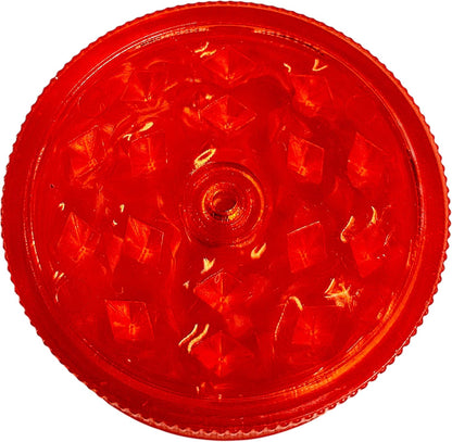 Młynek do przypraw i tytoniu. Plastikowy młynek do mielenia tytoniu i wszelkich przypraw (czerwony) - PuffoShop