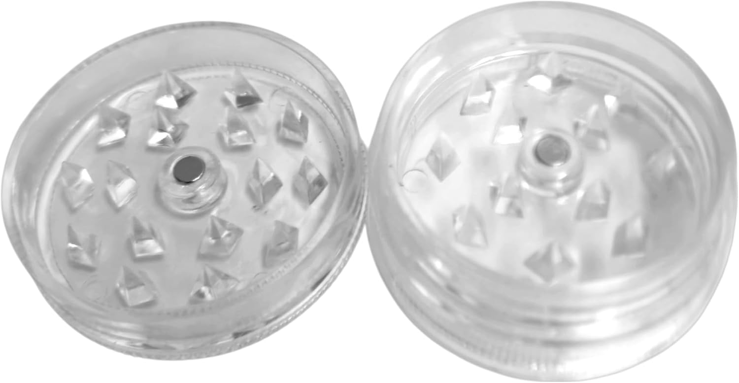 Młynek do przypraw i tytoniu. Plastikowy młynek do mielenia tytoniu i wszelkich przypraw (czerwony) - PuffoShop